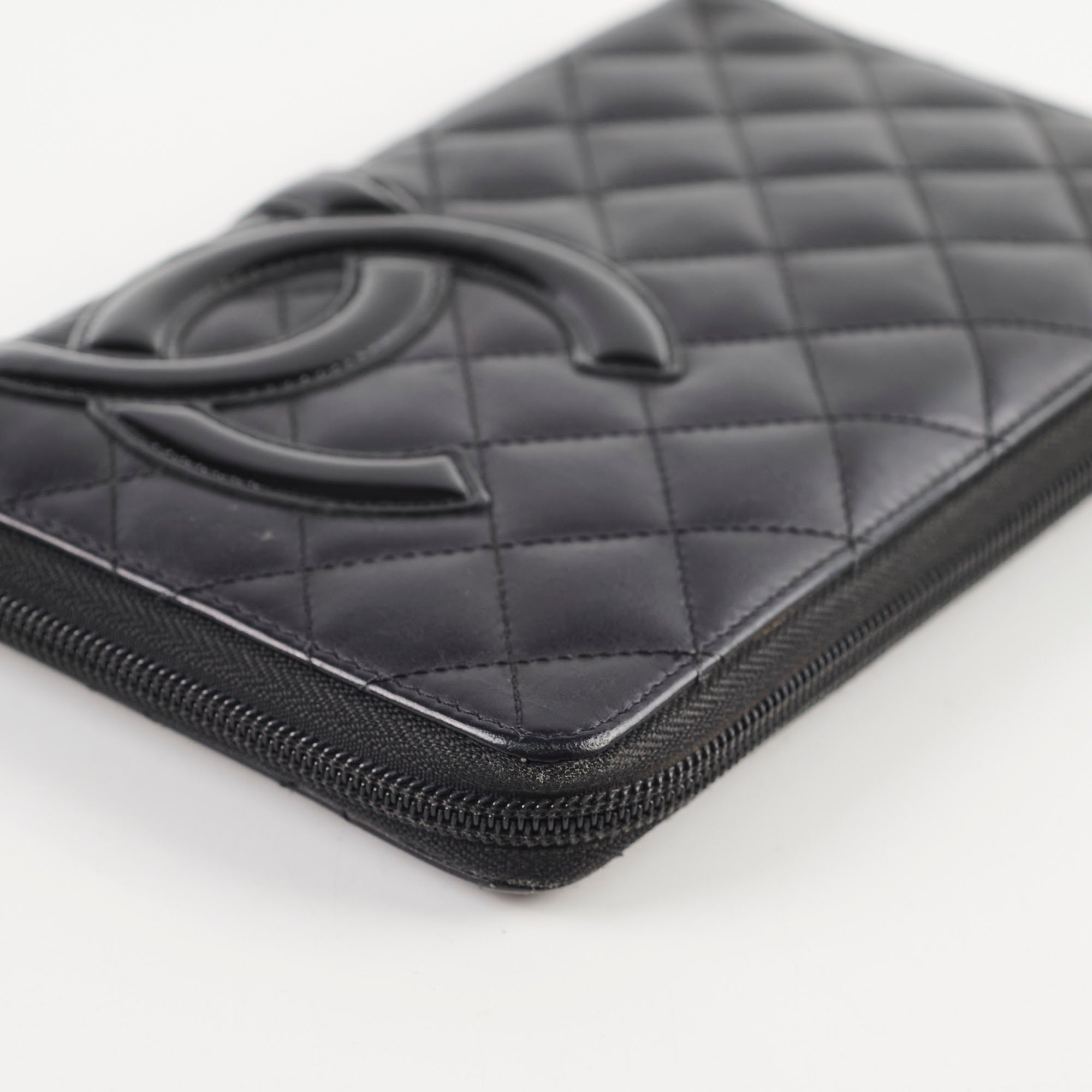 Chanel Cambon Long Wallet in Black Lambskin Leather - Luxury Women's Wallet for Everyday Use & Special Occasions