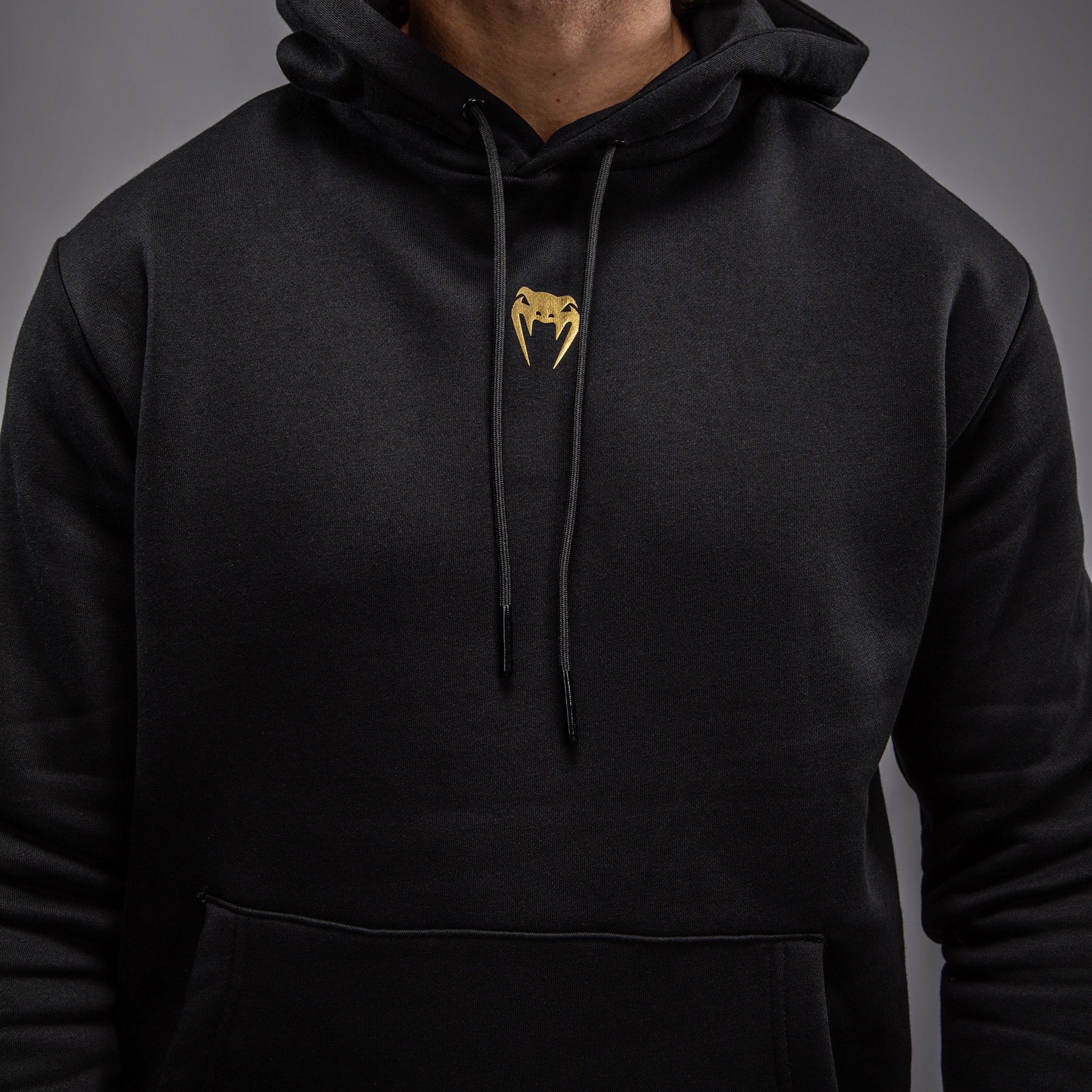 Venum x TEKKEN 8 Marshall Law Hoodie - Black/Red/Gold Gaming Streetwear for Fans & Cosplay | Official Licensed Apparel for Men & Women