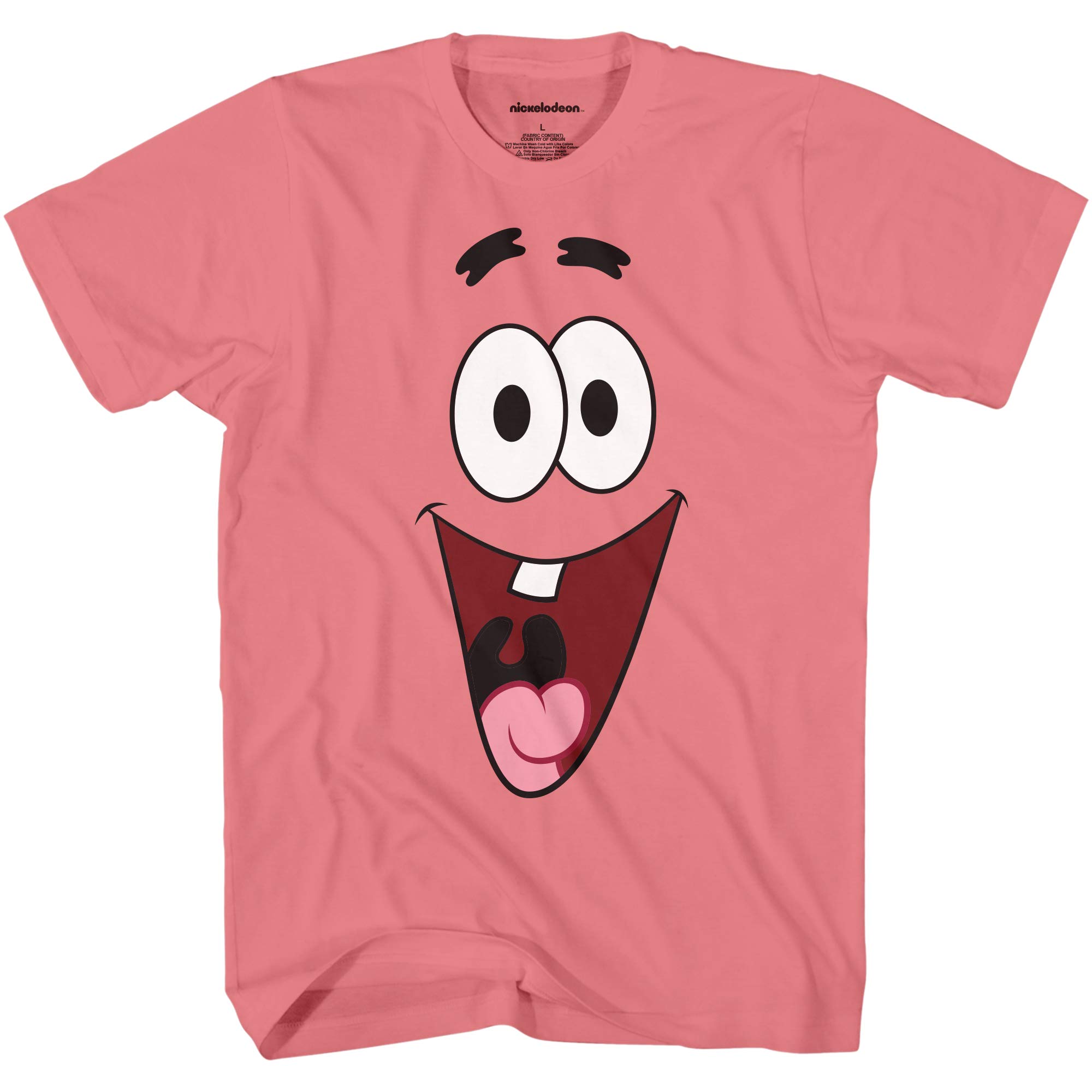 Spongebob Squarepants I Am Patrick Men's Graphic T-Shirt - Funny Cartoon Tee for Adults - Perfect for Casual Wear, Cosplay & Gifts