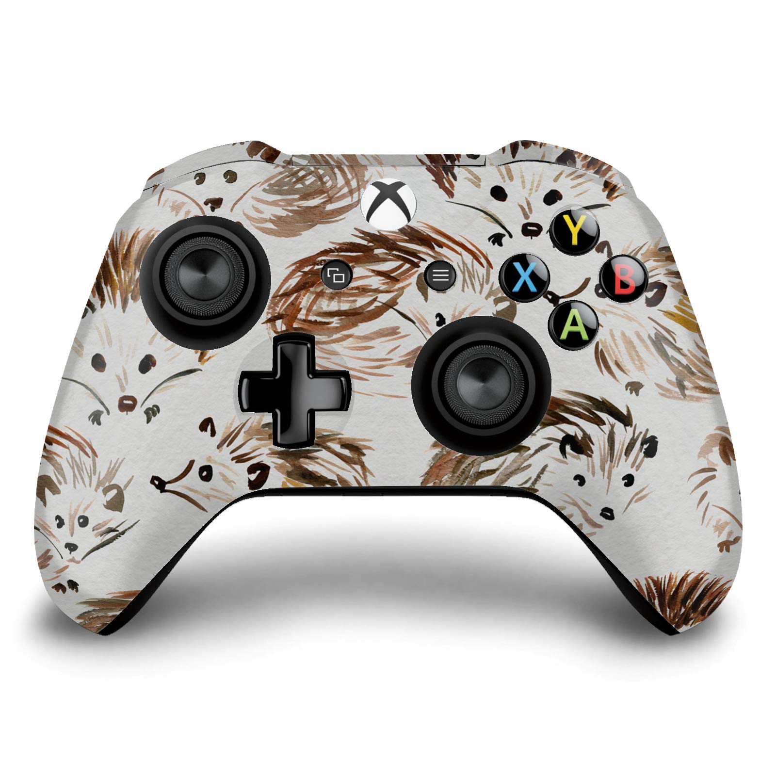 Officially Licensed Cat Coquillette Hedgehogs Art Vinyl Sticker Skin Decal for Xbox One S/X Controller - Gaming Accessories, Custom Design for Gamers - Perfect for Gaming Setups, Gift Ideas & Personalizing Your Controller