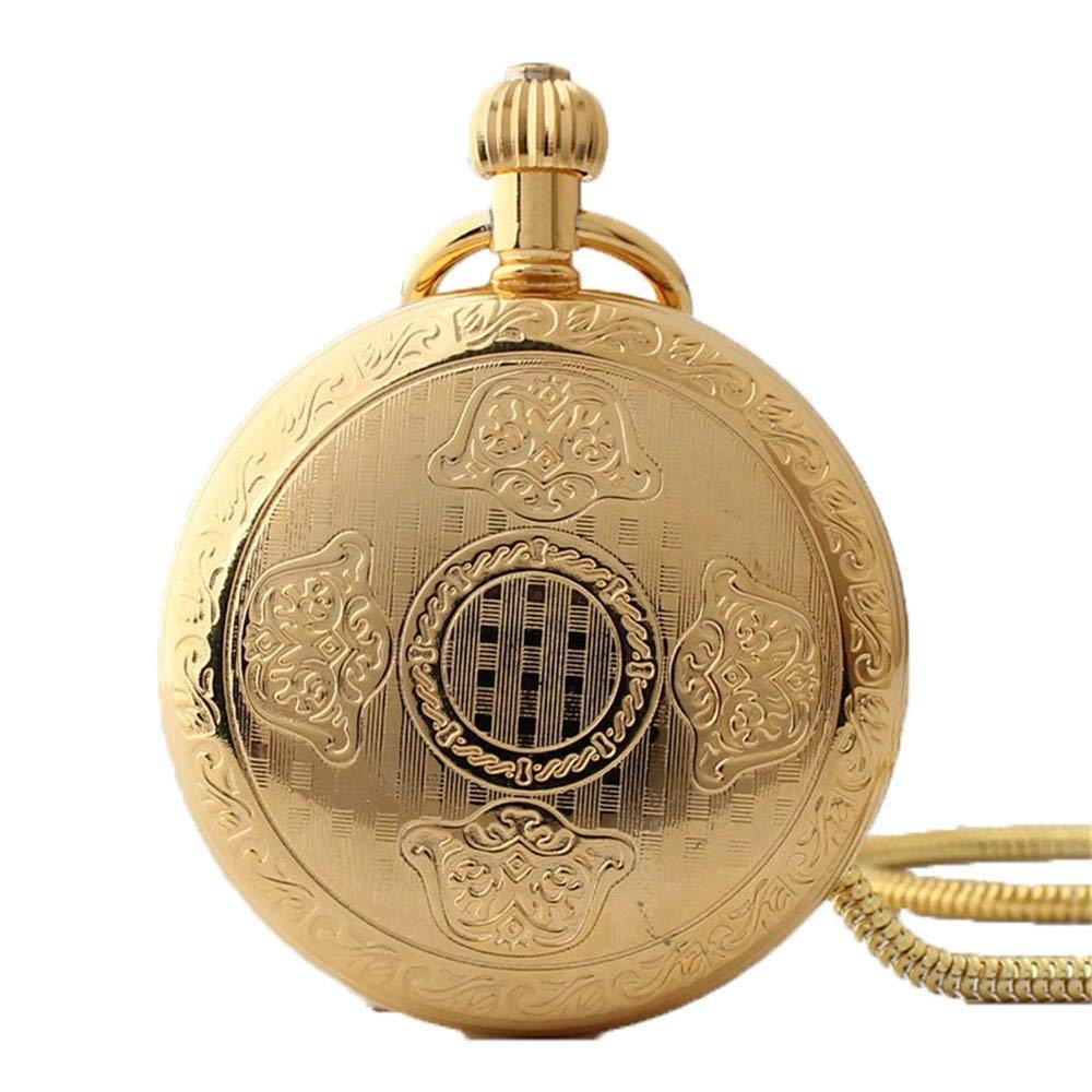 Personalized Steampunk Vintage Pocket Watch with Roman Numerals - Retro Quartz Mechanical Watch for Men & Women - Perfect Gift for Collectors, Cosplay, and Victorian-Themed Events