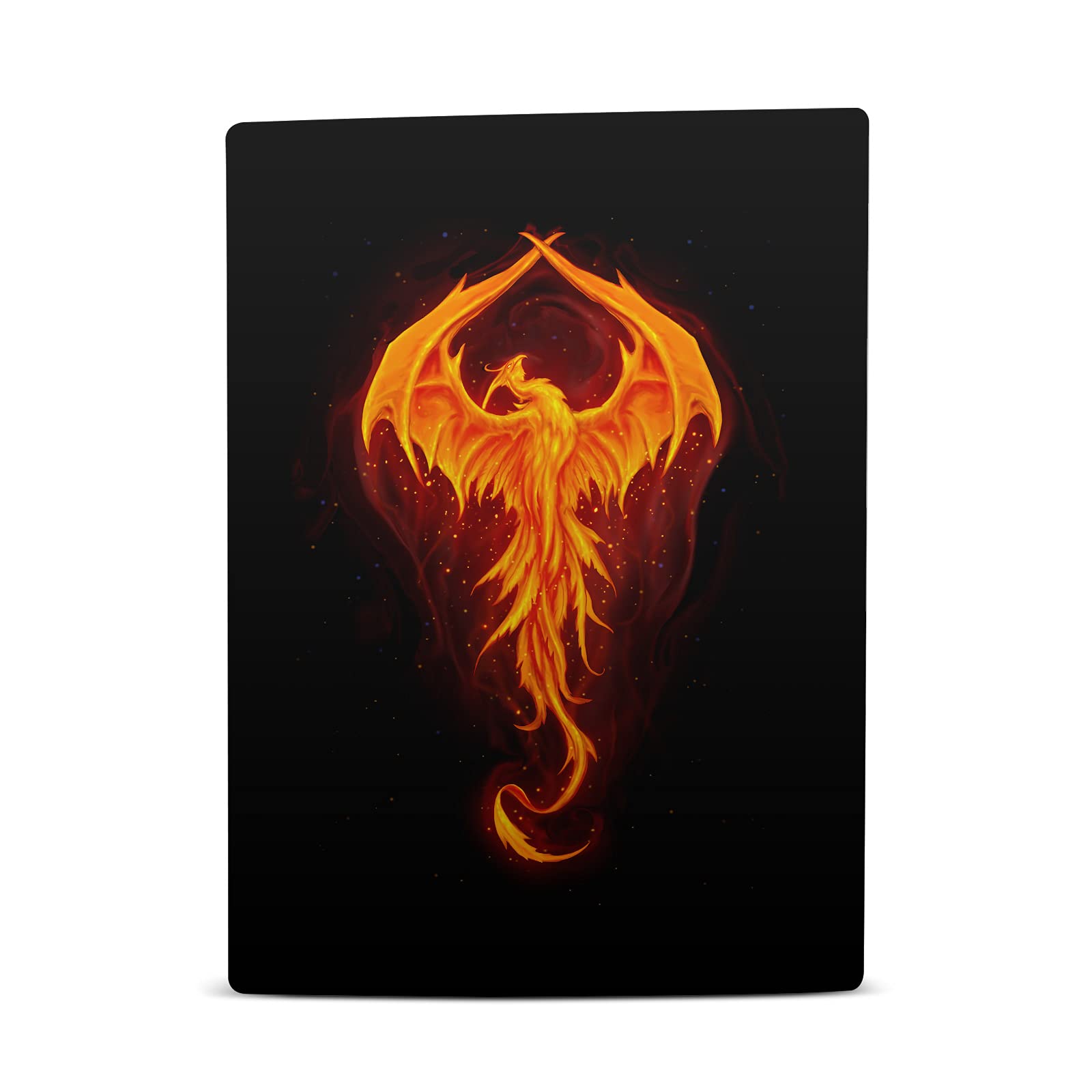 Dragon Phoenix Matte Vinyl Skin Cover for Sony PS5 Digital Edition & DualSense Controller - Protective Gaming Decal Sticker | Perfect for Gaming Setups, Streamer Backgrounds & Console Customization