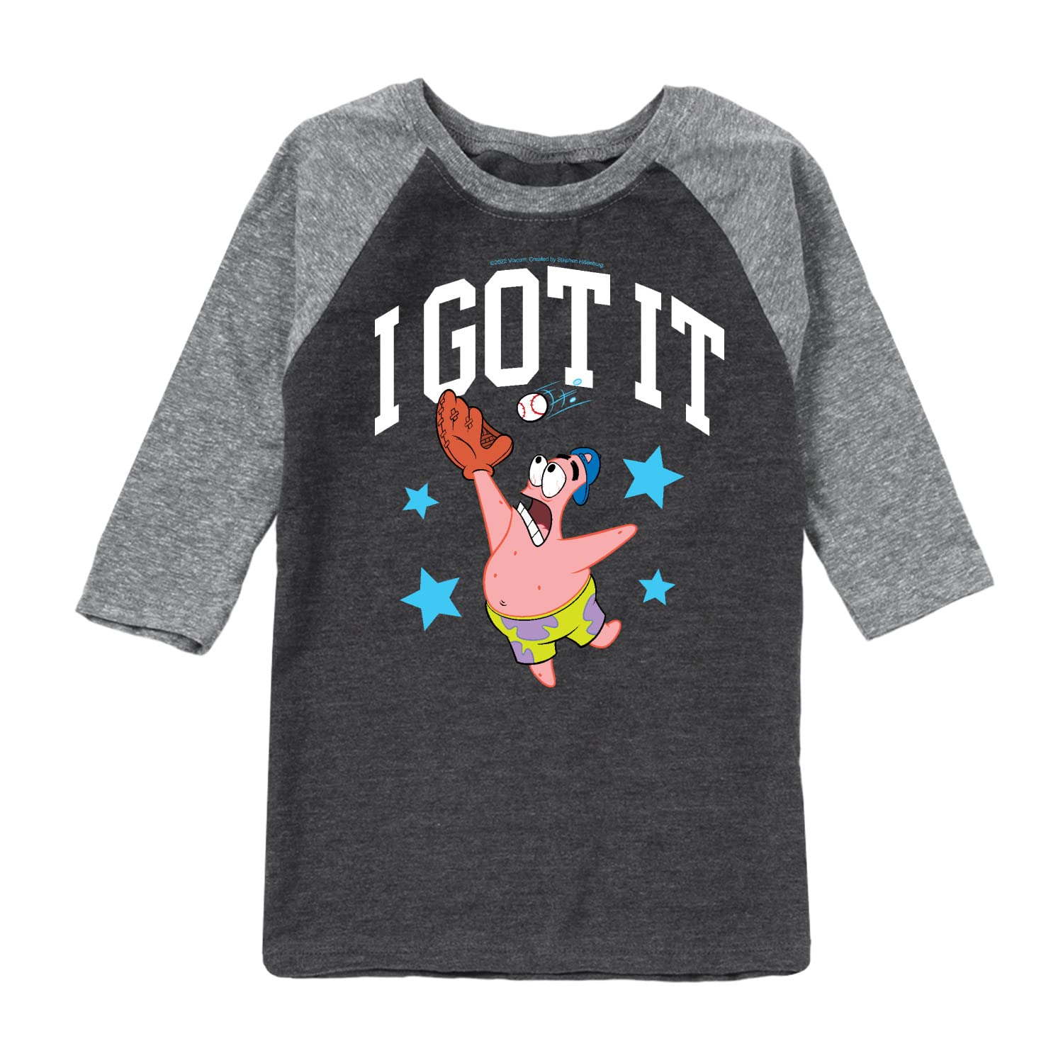 Spongebob Squarepants Graphic T-Shirt for Toddlers & Kids | I Got It Raglan Tee | Soft Cotton Blend | Perfect for Playdates, Birthday Gifts & Cartoon Lovers