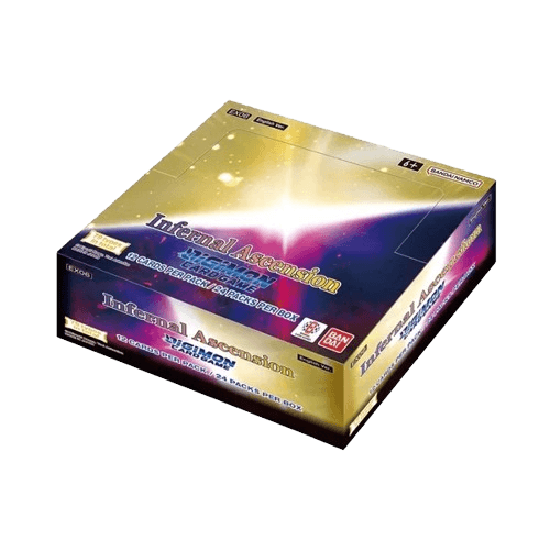 Digimon Card Game EX06 Infernal Ascension Booster Box - 24 Packs for Collectors & Players | TCG Battle Deck Expansion | Perfect for Tournaments & Game Nights