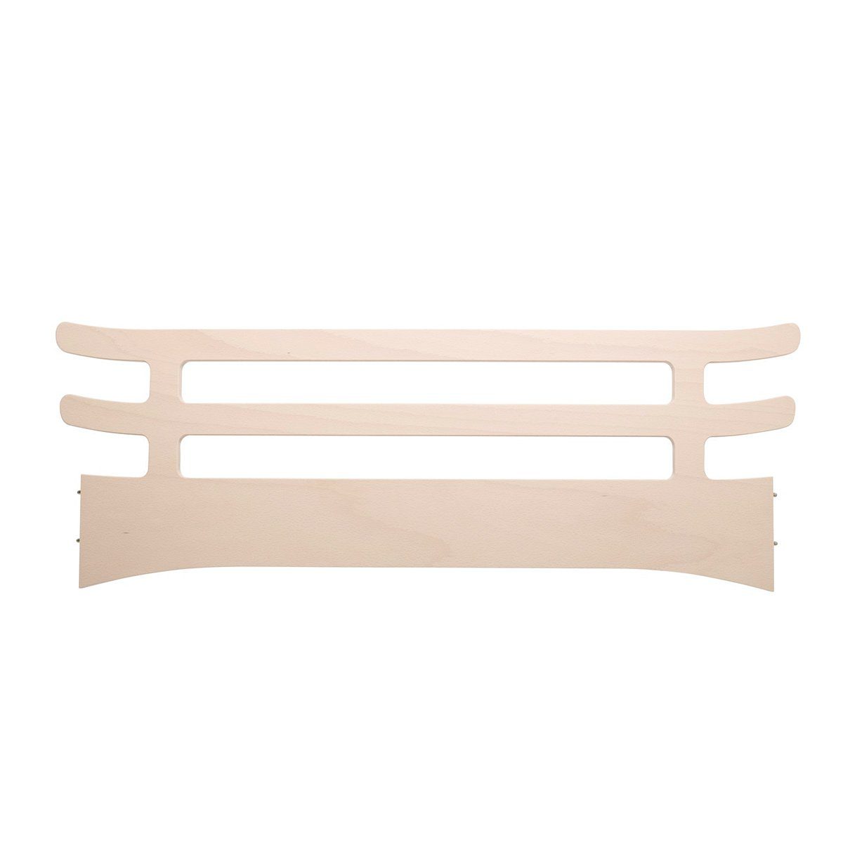 LEANDER Junior Bed Safety Guard Rail - Whitewash Wood Finish - Toddler Bed Rail for Kids Safety - Perfect for Twin, Full & Queen Beds - Prevent Falls & Protect Your Child While Sleeping