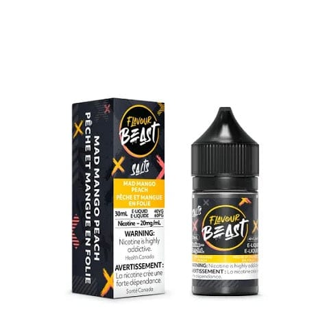 Flavour Beast Salt Nicotine E-Liquid - 30mL Bottle with All Flavors | Smooth Vaping Experience for Pod Systems & Vape Pens