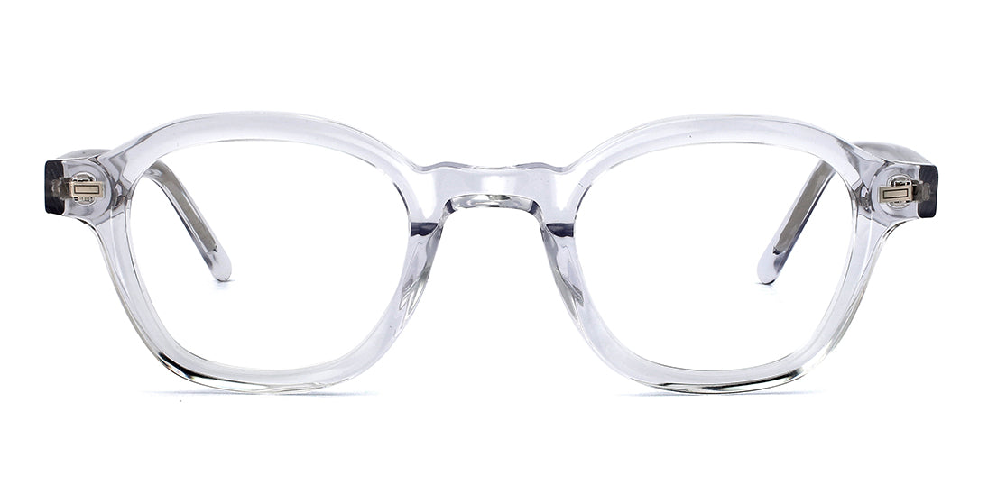 Stylish Thick Geometric Plastic Eyeglass Frames WD1307P - Trendy Unisex Acetate Glasses for Men & Women, Perfect for Reading, Fashion, and Daily Wear