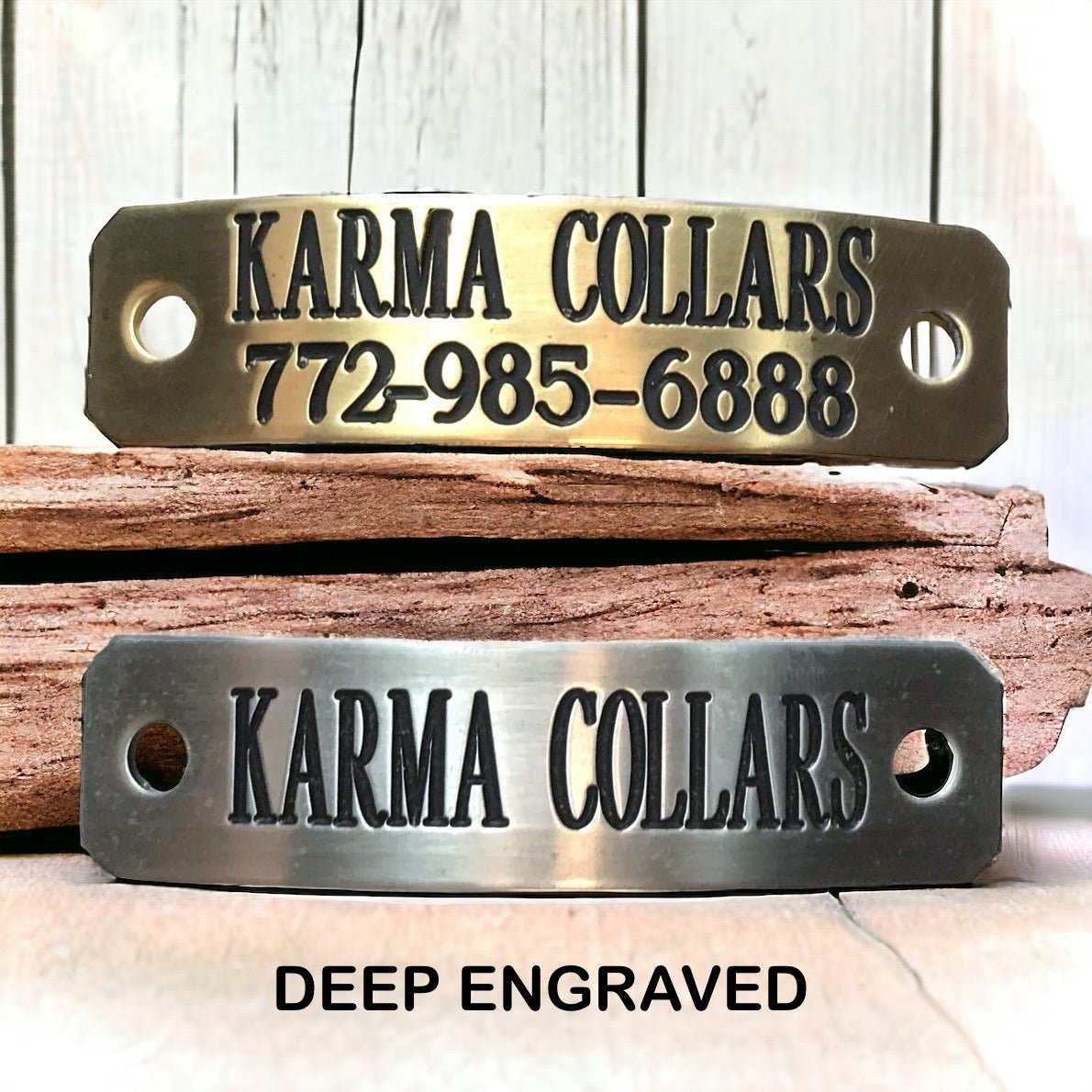 1.5 Inch Wide Dog Collar with Custom Nameplate - Durable Nylon Pet Collar for Large Breed Dogs - Perfect for Training, Walks & Outdoor Adventures