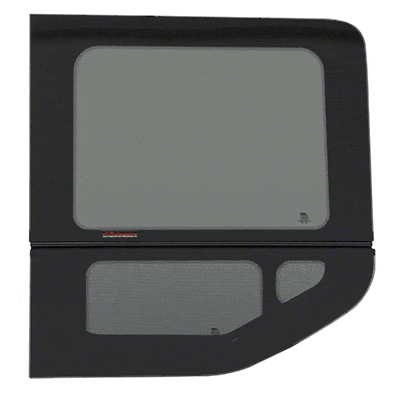 CRL Ford Transit 148WB Driver Side Rear Quarter Vented Window (FW294L) - Replacement Auto Glass for Improved Ventilation & Safety - Perfect for Cargo Vans, Delivery Vehicles & Work Trucks