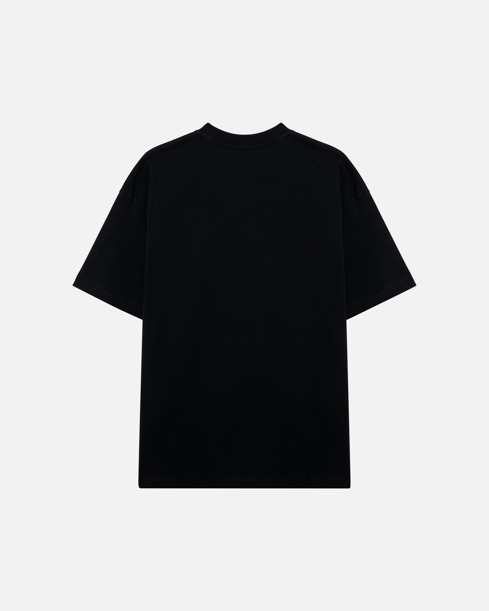 Premium Heavyweight Cotton T-Shirt for Men - SSS Realism Element Tee in Black - Perfect for Casual Wear, Gym & Street Style