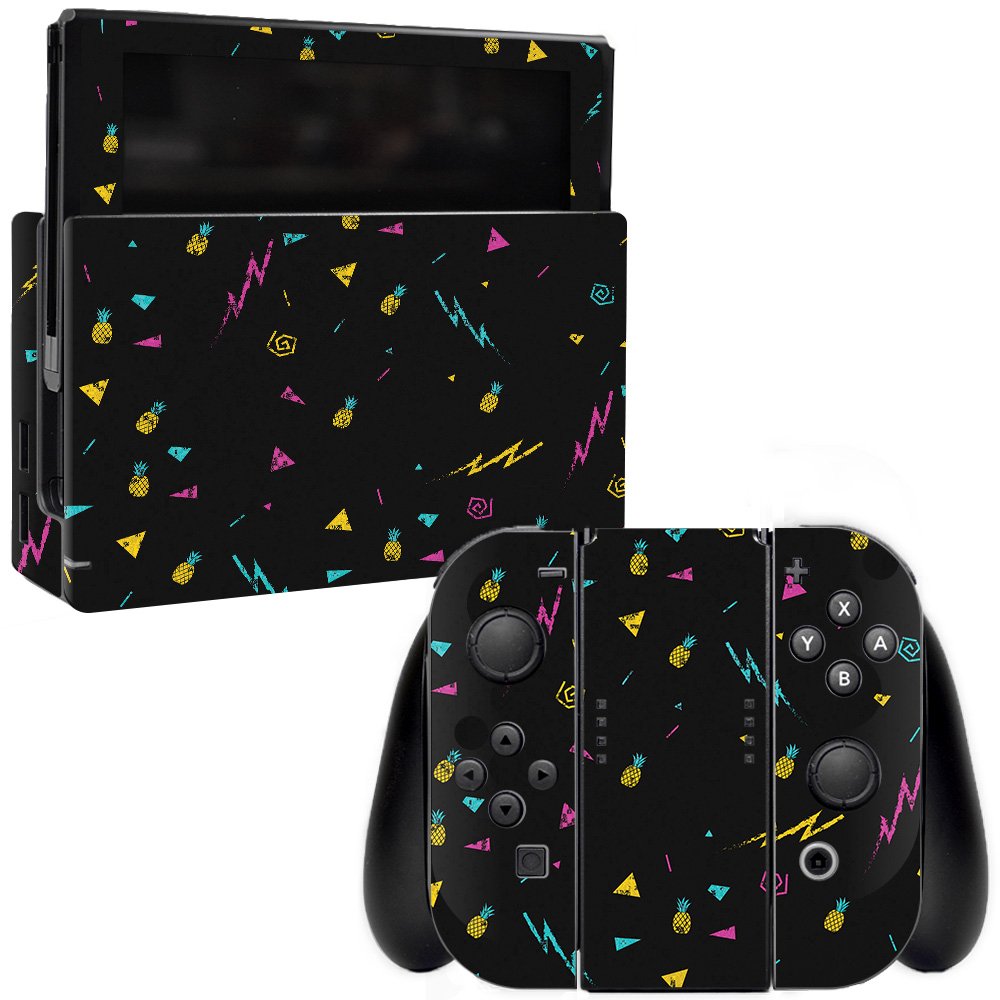MightySkins Vinyl Decal Wrap Cover for Nintendo Switch - Magic Pineapple Design | Protective & Durable Skin | Easy to Apply & Remove | Made in USA | Perfect for Gaming, Travel & Customization