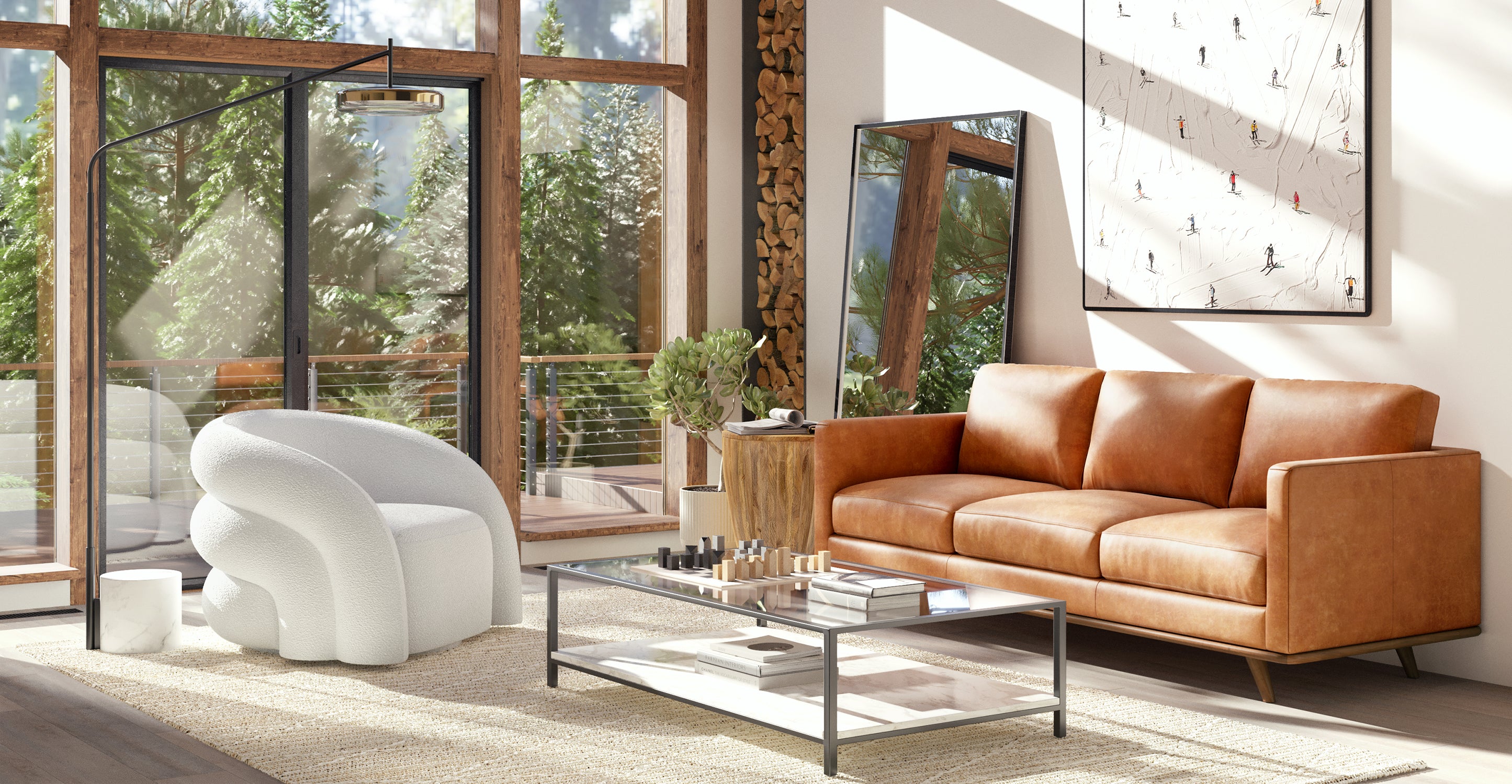 Volos Swivel Chair - 360 Degree Rotating Modern Office Chair with Ergonomic Support for Home & Workspace Comfort