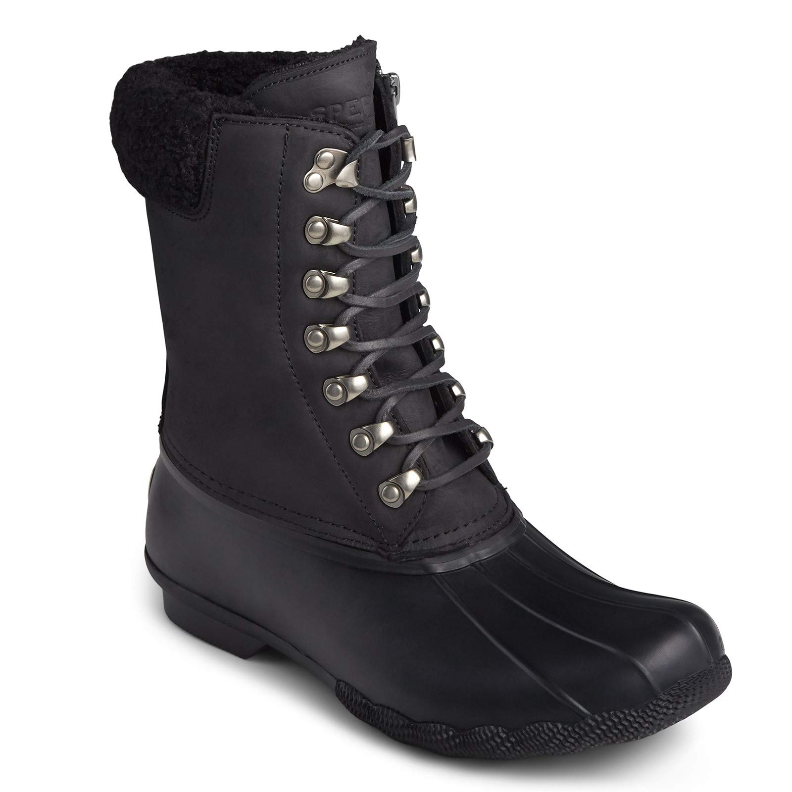 Sperry Women's Saltwater Tall Rain Boots - Waterproof Winter Boots for Women, Comfortable & Stylish - Perfect for Rainy Days, Snow, Hiking & Outdoor Activities