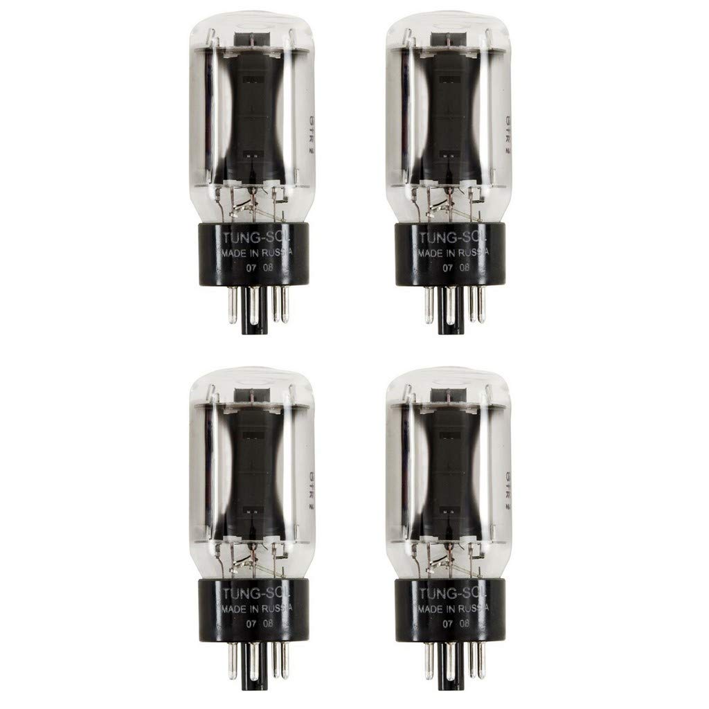 Premium Tung-Sol 6L6 STR Matched Quad - New Production Power Vacuum Tubes for Guitar Amps & Audio Equipment - Perfect for Musicians & Audiophiles
