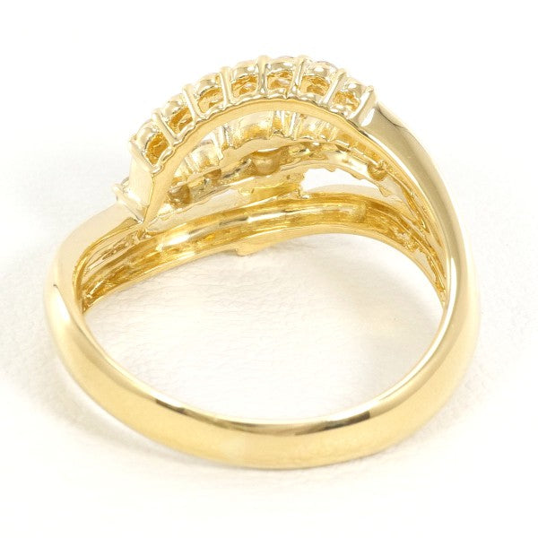 18K Yellow Gold Diamond Ring for Women - Elegant Solitaire Engagement & Wedding Band - Perfect for Proposals, Anniversaries, and Special Occasions