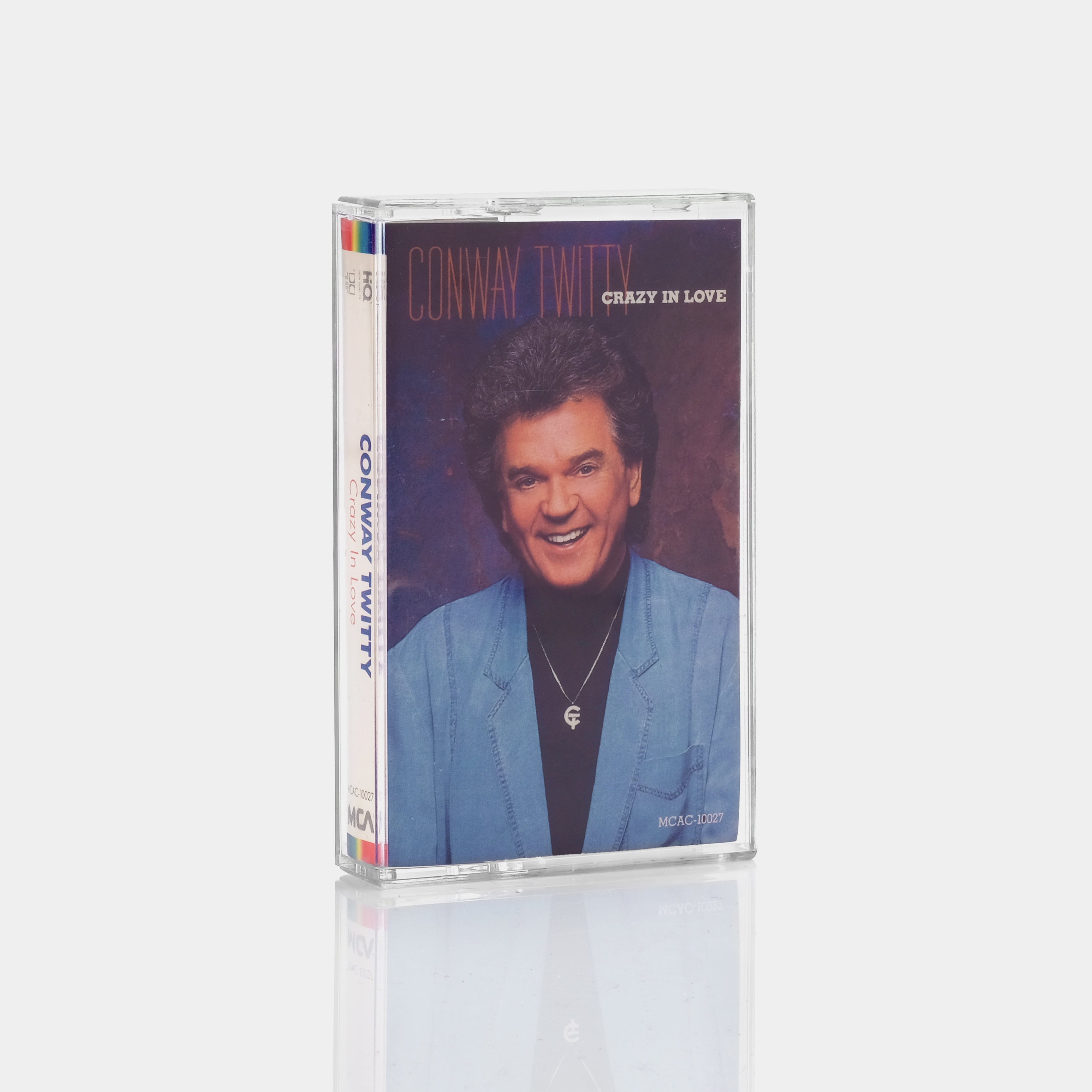 Conway Twitty Crazy In Love Vintage Cassette Tape - Classic Country Music for Collectors & Fans | Perfect for Road Trips, Retro Parties & Nostalgic Listening