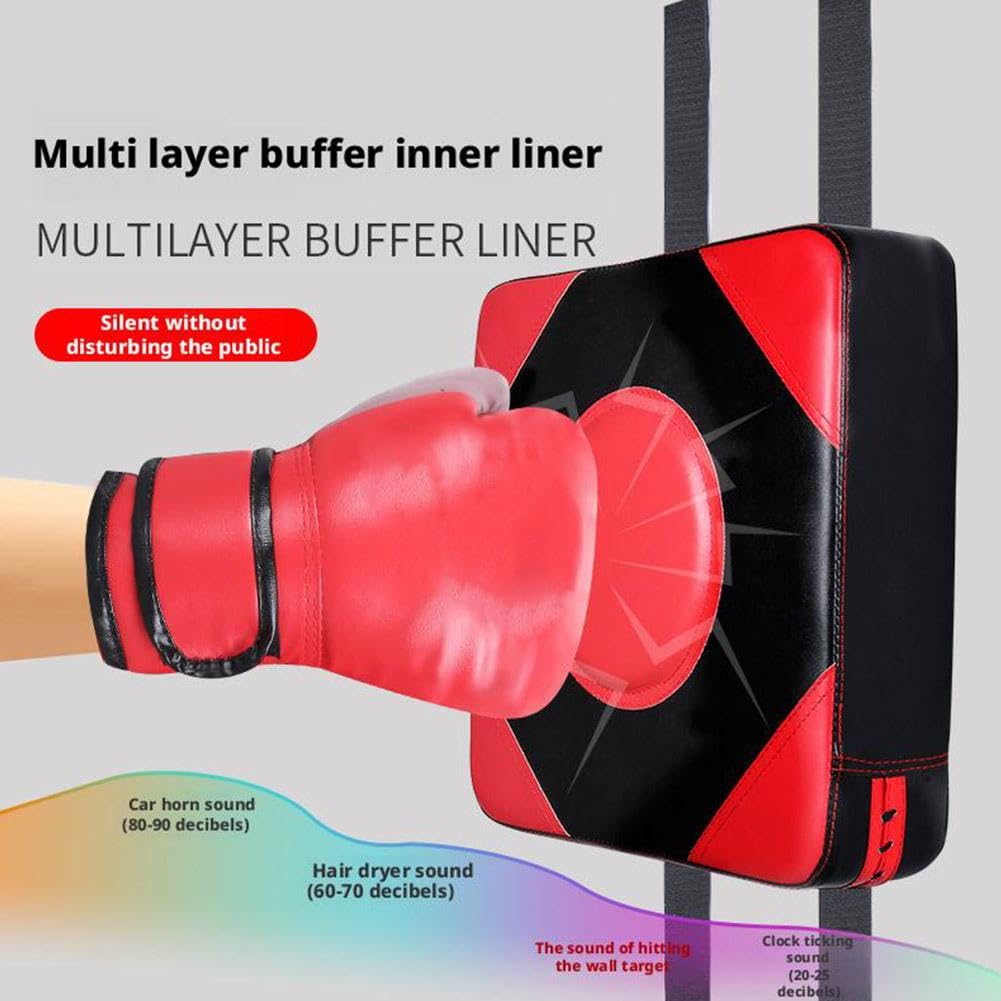 Wall Punching Pad - PU Boxing Wall Punch Target Pad for Fitness & Martial Arts Training | Heavy Duty Wall Punch Bag for Boxing, MMA, Kickboxing & Home Gym Workouts | Perfect for Strength Training & Stress Relief