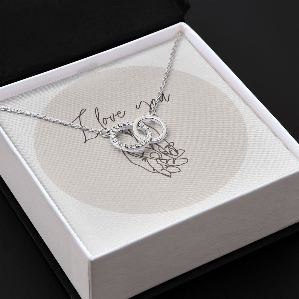 Perfect Pair Necklace for Wife & Girlfriend - Romantic Anniversary Gift for Her - Ideal for Valentine's Day, Birthday & Special Occasions