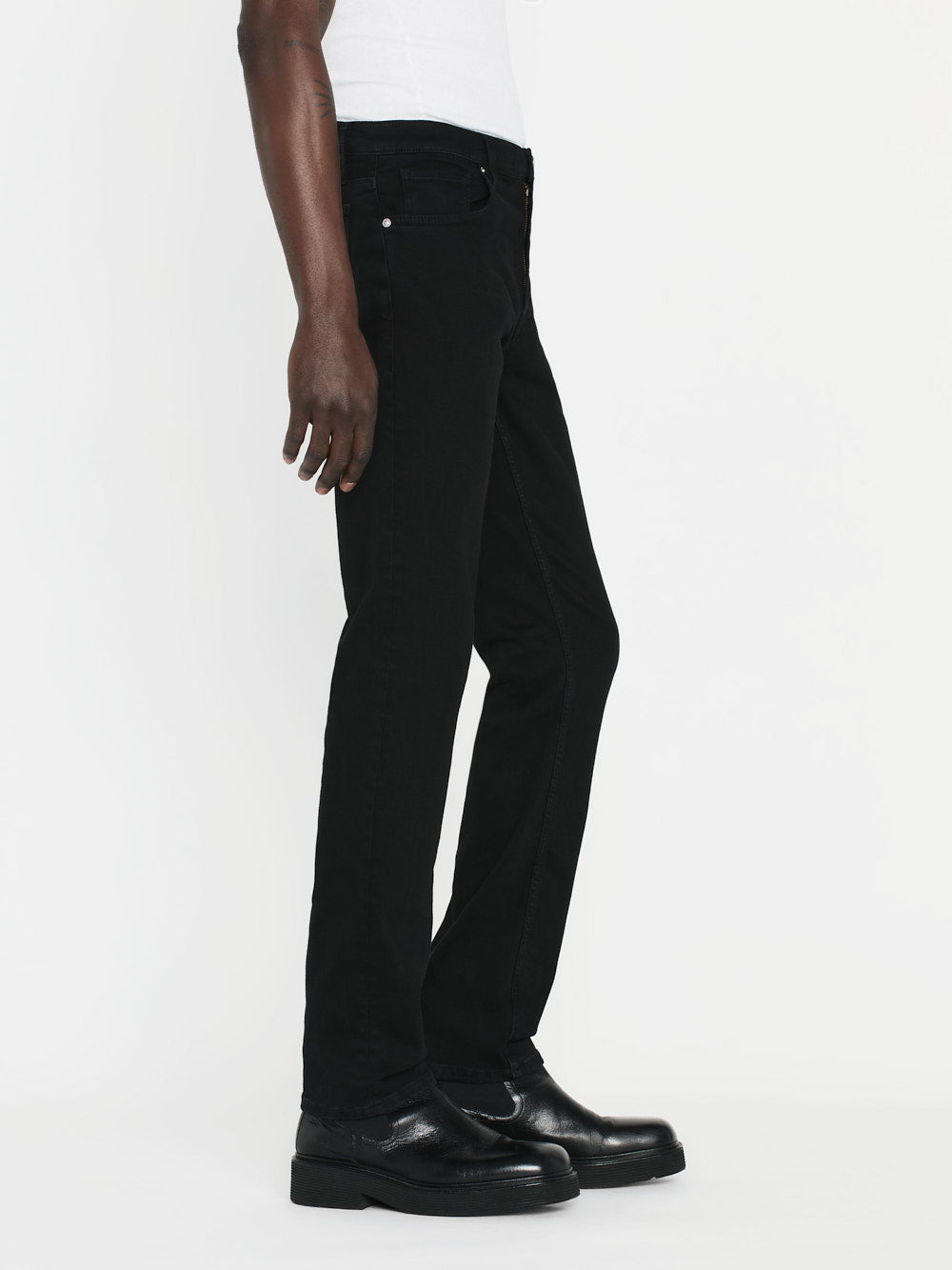 Jetset Modern Straight Black Jeans for Women - Stylish Slim Fit Denim Pants for Casual Wear & Office Outfits