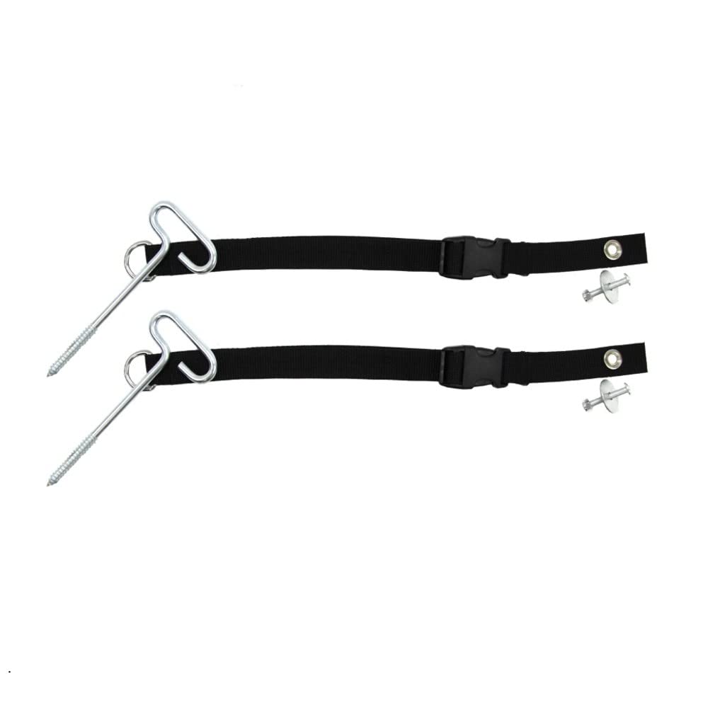 CLAM 8064 Ice Anchors Kit - Heavy Duty Ice Fishing Anchors for Hard Water - Secure Your Ice Shelter, Shanty or Tent in Winter Fishing