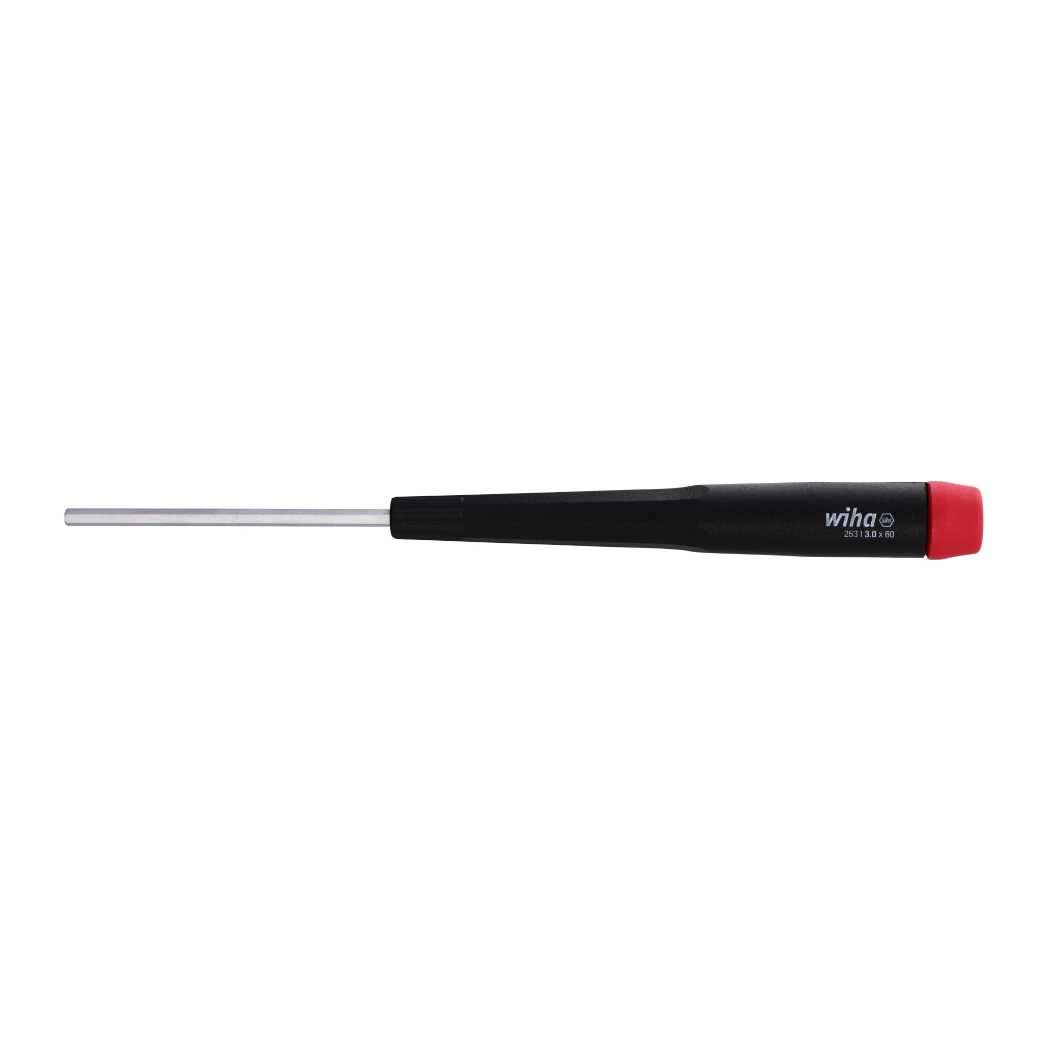 Wiha 26334 Precision Screwdriver Set - 3.0 x 60mm Hex Metric Screwdriver for Electronics, Jewelry & Small Appliances Repair | Professional Tool Kit for DIY, Watchmaking & Phone Maintenance