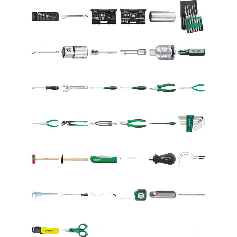 Stahlwille 97846011 13200A Professional Aircraft Mechanic Tool Set - Essential Aviation Repair Kit for Maintenance & DIY Projects