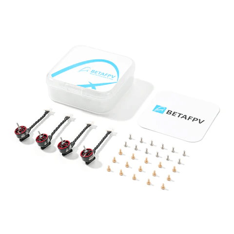 BetaFPV 0702 30000KV Dual Ball Bearing Micro Motor 4 Pack - High Speed Tiny Whoop Drone Motors for FPV Racing and Indoor Flying