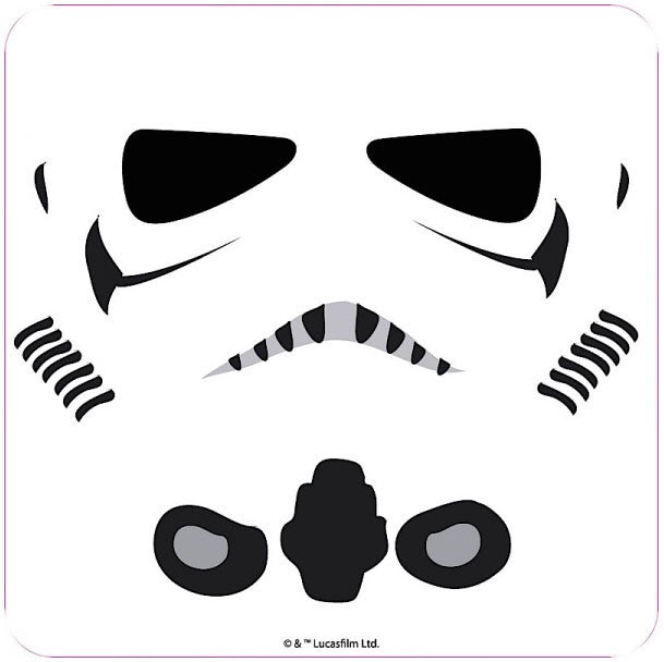 Star Wars Themed Drink Coasters Set of 6 - Absorbent & Durable for Coffee, Beer & Wine - Perfect for Game Nights, Movie Marathons & Star Wars Collectors