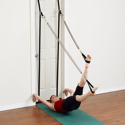 Portable Balanced Body Tower for Home Pilates Workout - Compact & Adjustable Pilates Equipment for Strength Training, Stretching & Reformer Exercises | Perfect for Small Spaces, Apartments & Travel