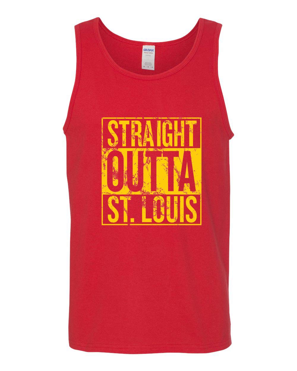 Straight Outta Arizona ARI Fan - Fantasy Baseball Graphic Tank Top for Men | Sports Fan Apparel for Games, Parties & Casual Wear