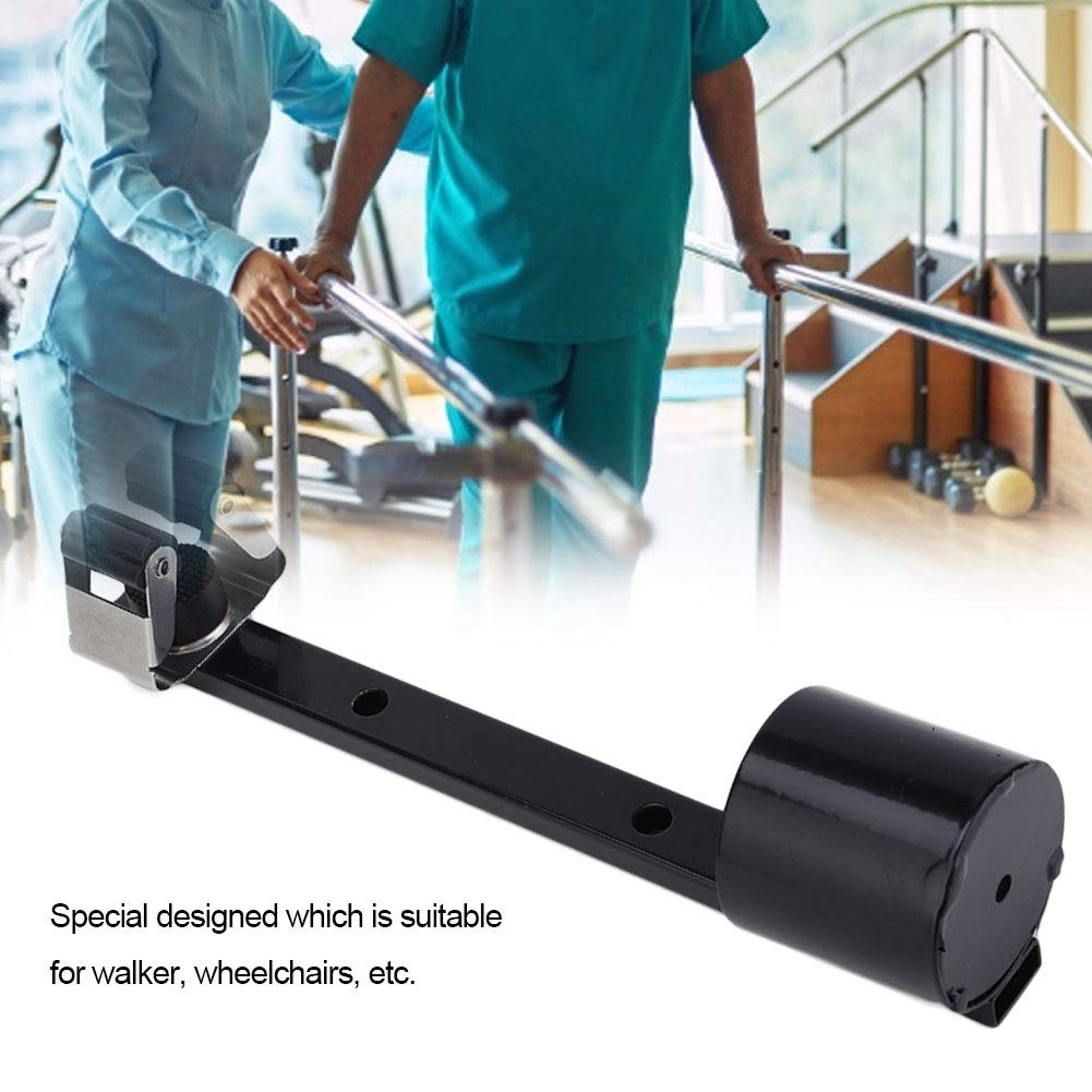 Portable Walking Stick Crutch Holder Bracket Stand for Wheelchairs & Mobility Scooters - Durable Walking Aid Support for Seniors & Disabled - Perfect for Home, Hospital & Outdoor Use