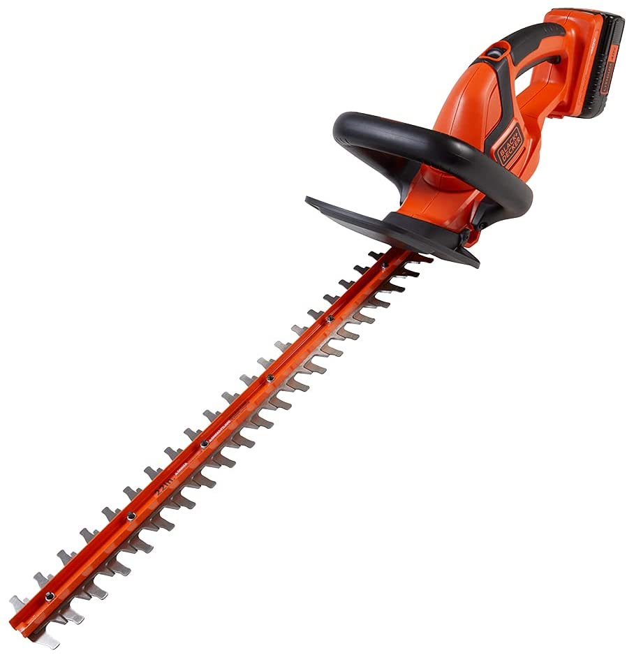 BLACK+DECKER 40V 22-Inch Cordless Hedge Trimmer with Battery - LHT2240C - Perfect for Yard Landscaping, Garden Maintenance & Tree Trimming