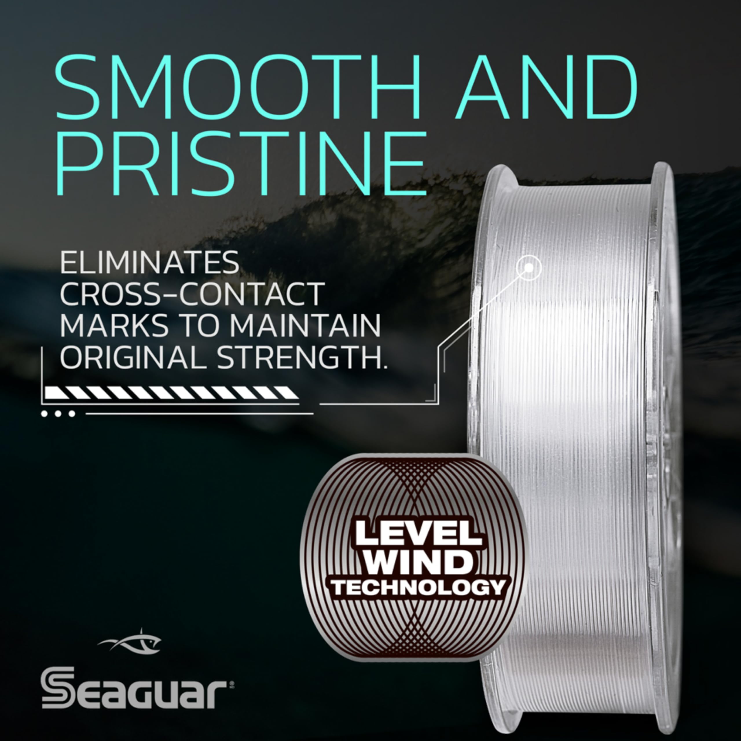 Seaguar Fluoro Premier Big Game Saltwater Fishing Line Shock Leader - 100% Fluorocarbon, Clear, Multiple Sizes - Perfect for Offshore Trolling, Deep Sea Fishing & Heavy Cover Angling