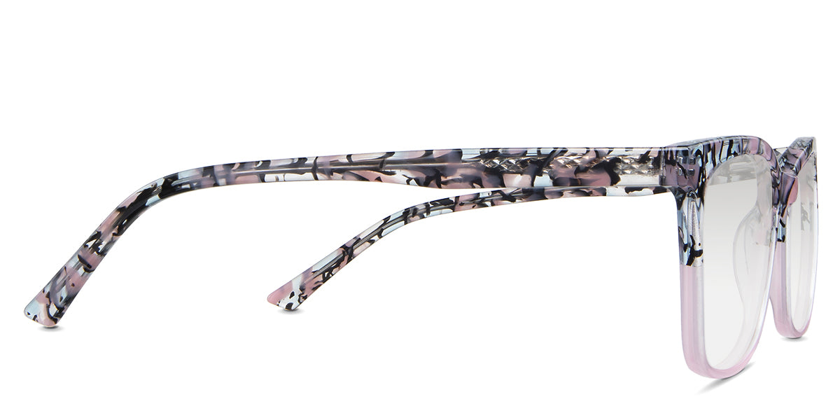 Paisley Print Women's Prescription Tinted Glasses - Stylish & UV Protection for Outdoor Activities, Driving, and Fashion Accessories