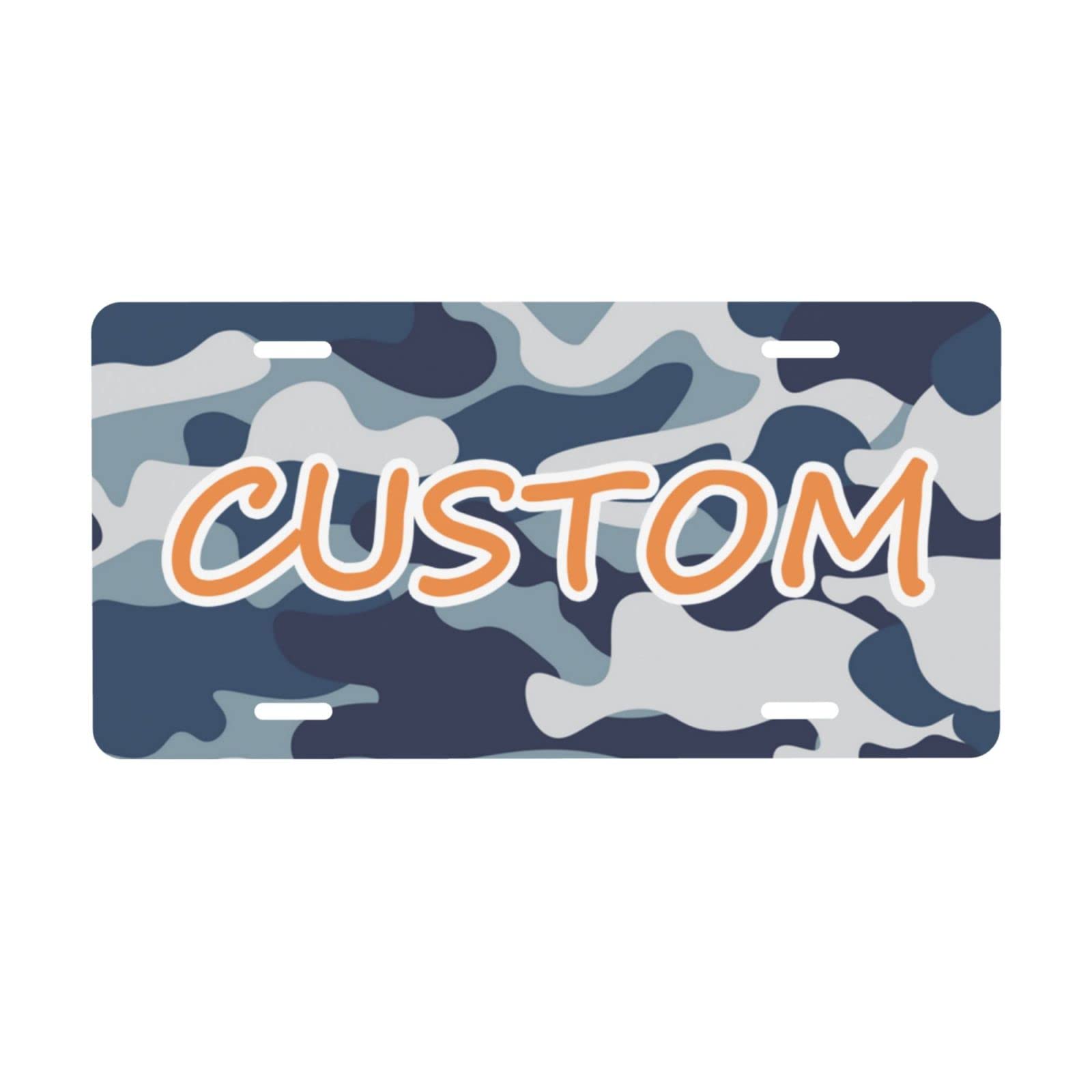 Custom License Plates - Personalized 6x12 Inch Vanity Plates for Cars & Trucks | Front & Rear Car Accessories | Perfect for Gifts, Car Shows & Personalization