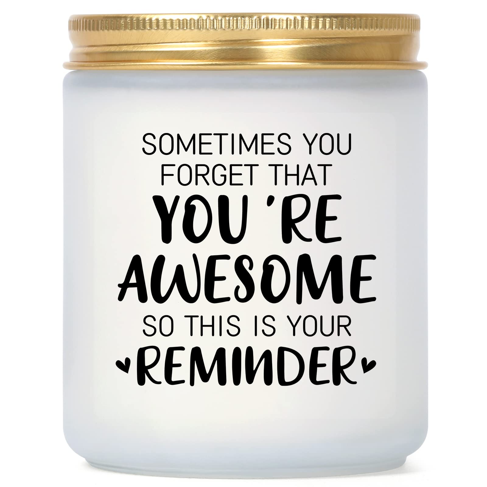 Lavender Scented Candles - Relaxing Aromatherapy Gifts for Women | Best Friend, Mom, Wife, Girlfriend, Daughter, Sister & Coworker | Perfect for Birthdays, Graduation, Friendship & Special Occasions | Create a Calming Atmosphere for Home, Office, Spa & Meditation