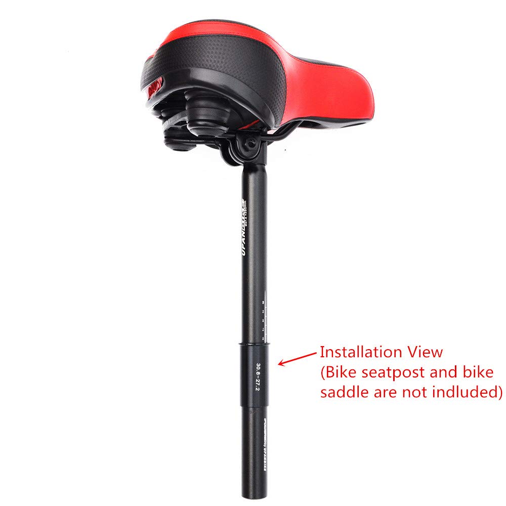 UPANBIKE Bike Seatpost Shim Sleeve - Universal Bicycle Seat Post Tube Adapter for Mountain, Road & Electric Bikes - Perfect for Adjusting Seat Height & Enhancing Riding Comfort