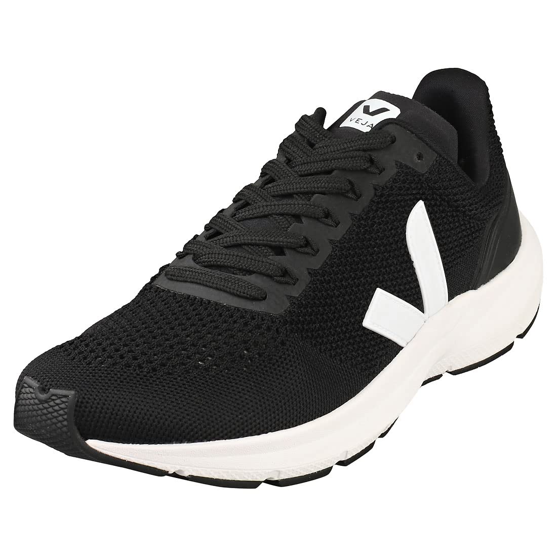 Veja Men's Marlin Running Shoes - Black (Nero) | Lightweight & Breathable Sneakers for Jogging, Gym Workouts & Casual Wear