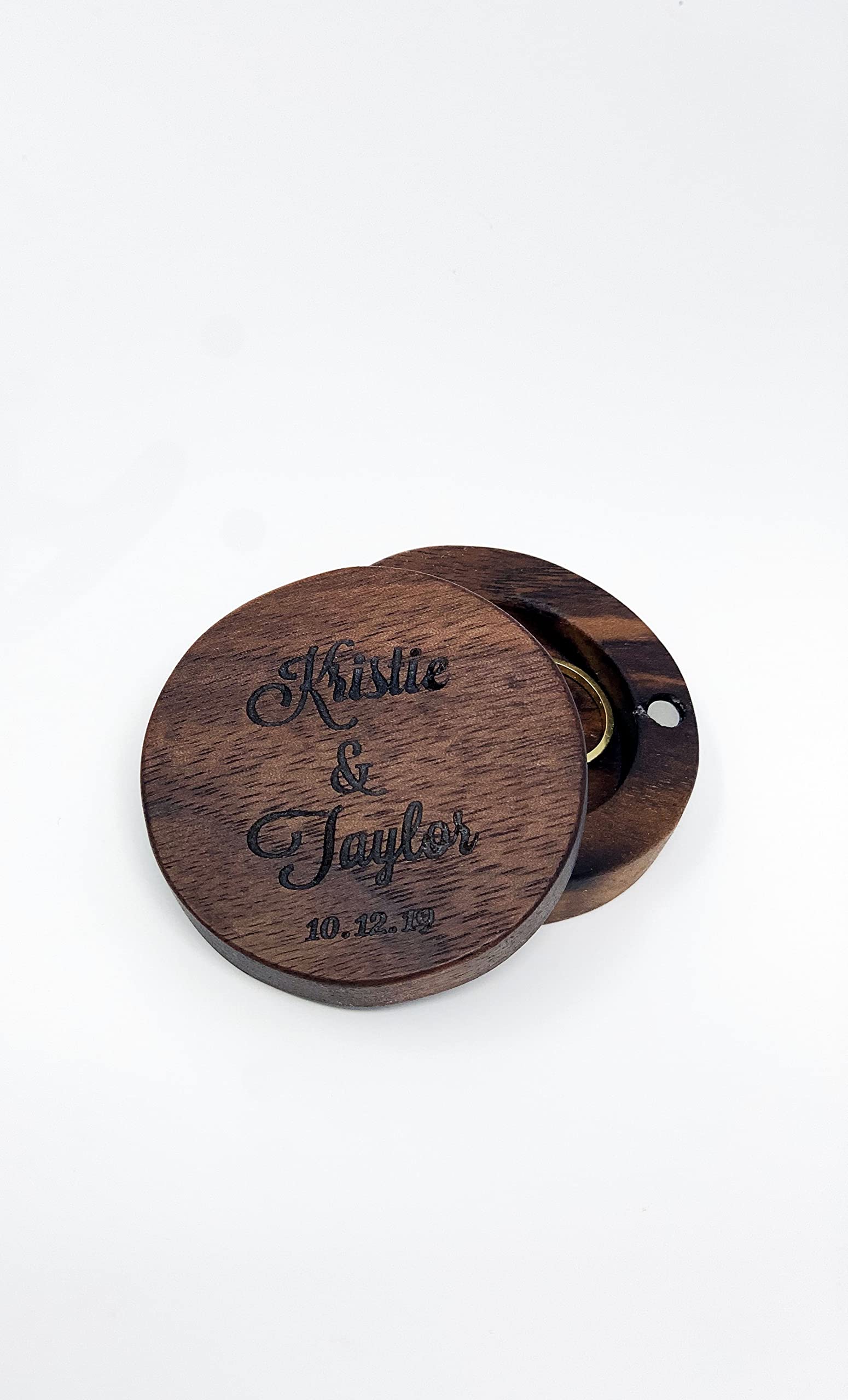Personalized Wooden Cake Serving Set with Laser Engraving - Rustic Wedding Cake Knife and Server - Perfect Anniversary Gift for Couples - Farmhouse Style Cake Cutting Set for Weddings, Anniversaries & Special Occasions