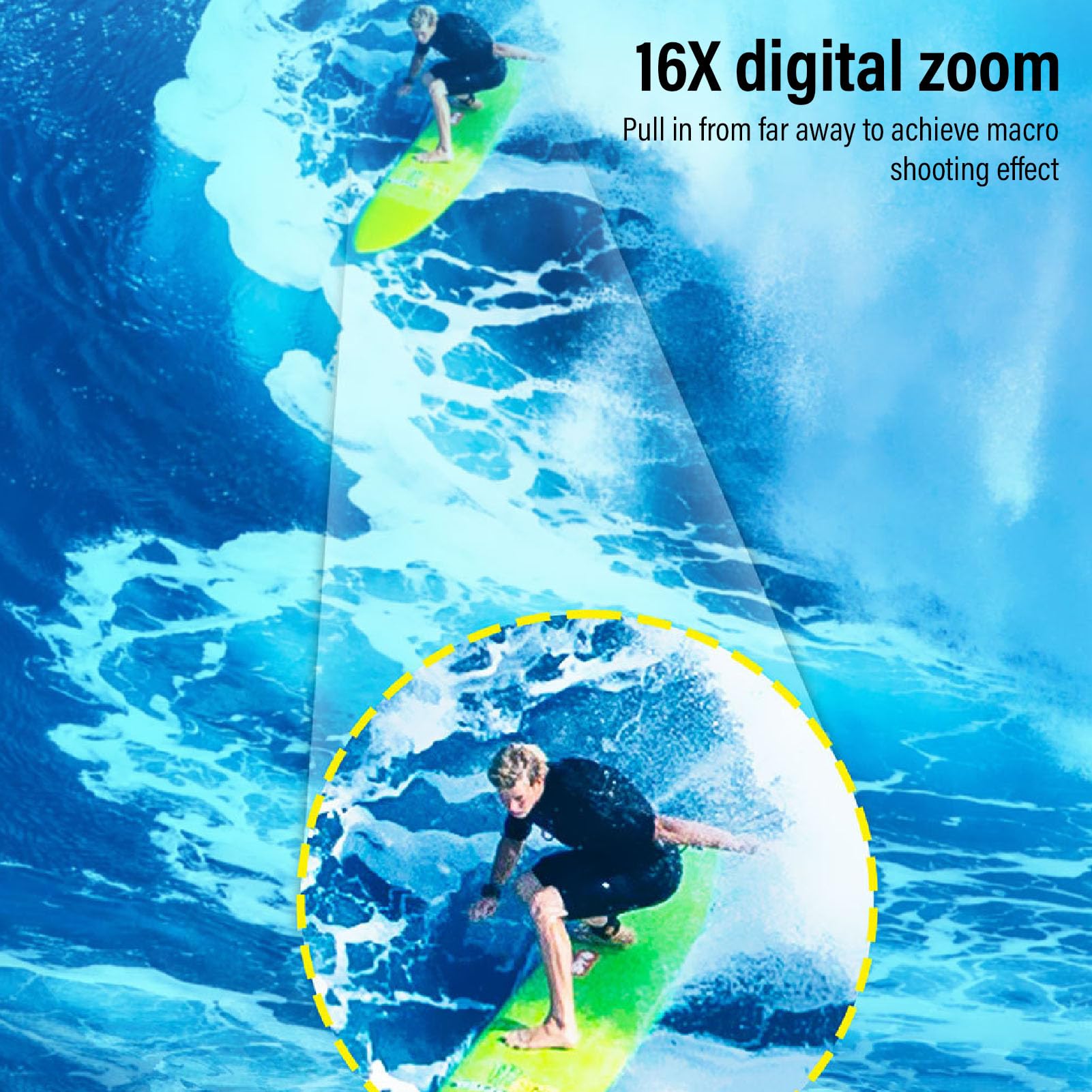 4K Underwater Camera with Autofocus - 48MP HD Dual Screen, 11FT Depth for Snorkeling & Diving | Compact Floatable Digital Camera for Selfies & Adventure (Blue) - Perfect for Beach Vacations, Pool Parties & Marine Exploration