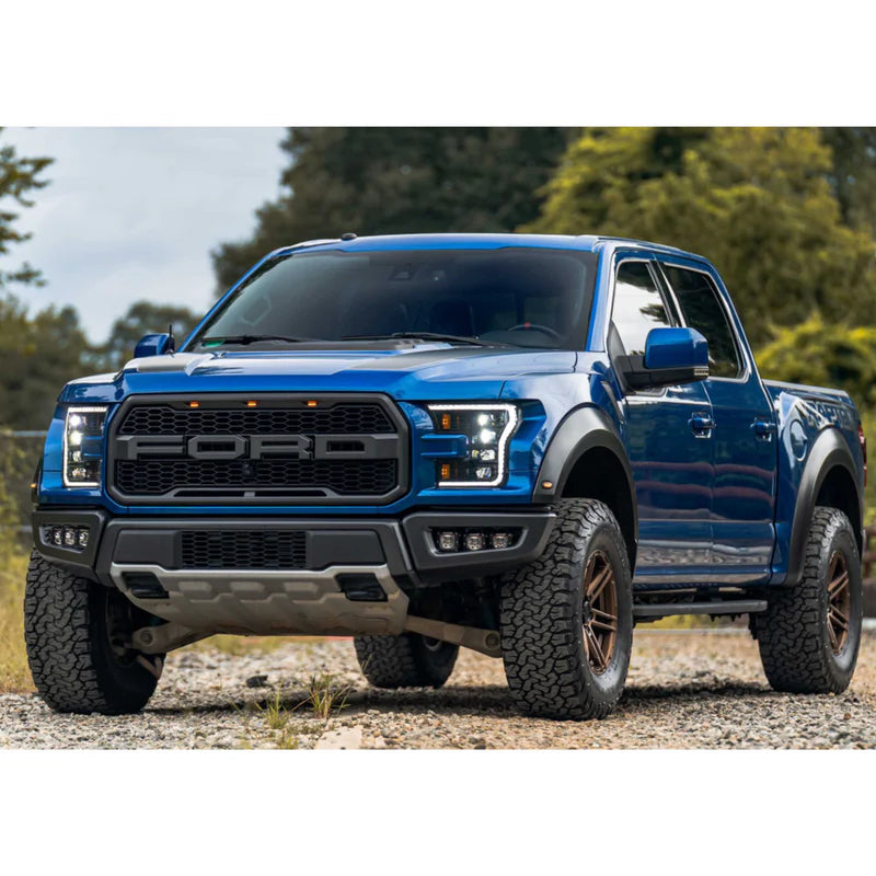 Ford F-150 Multicolor Flow Series LED Headlights (2015-2017) | XB Morimoto - Upgrade Your Truck Lighting for Night Driving & Off-Road Adventures