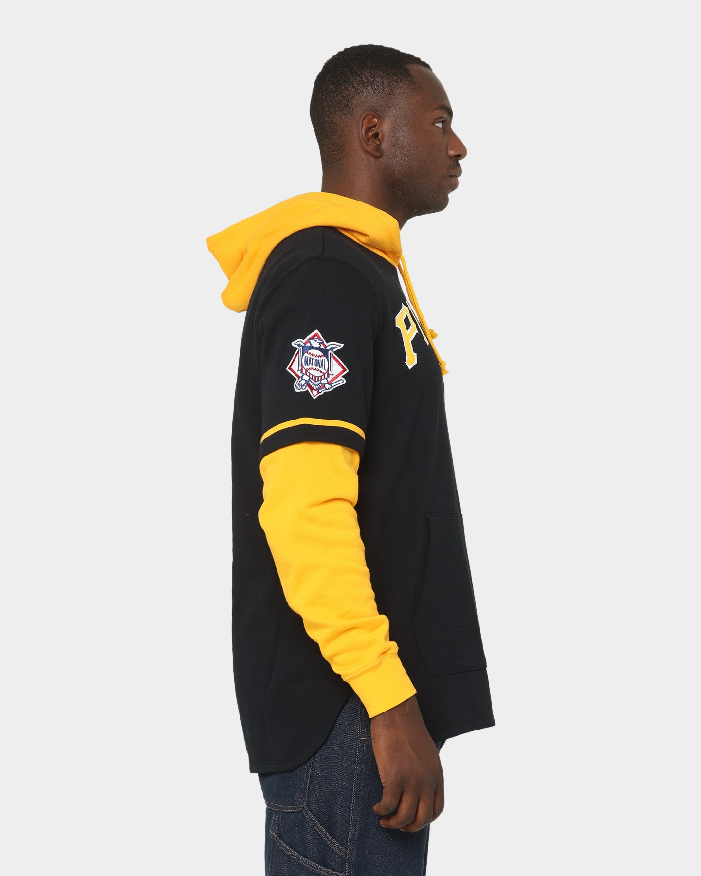 47 Brand Pittsburgh Pirates MLB Shortstop Hoodie - Jet Black - Men's Baseball Fan Apparel for Game Day & Casual Wear