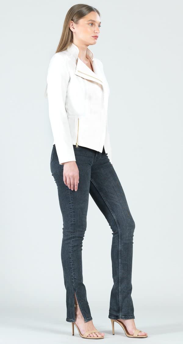 Premium Liquid Leather Women's Jacket - Stylish & Durable Signature Coat for Fashion, Work & Outdoor Activities