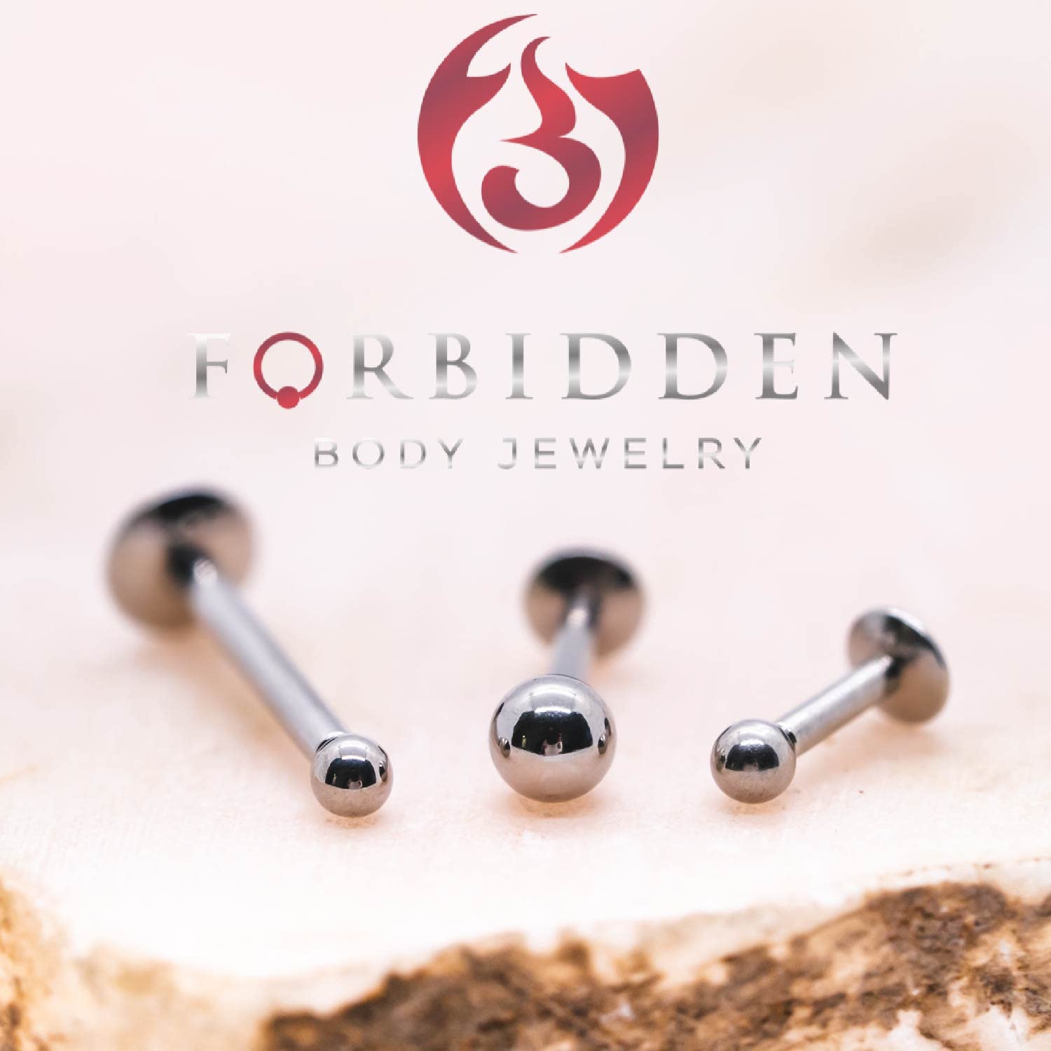 14g-16g Surgical Steel Tragus Earring, Helix Earring & Labret Piercing Stud with Ball Top - Body Jewelry for Cartilage, Lip & Nose Piercings - Perfect for Everyday Wear & Special Occasions