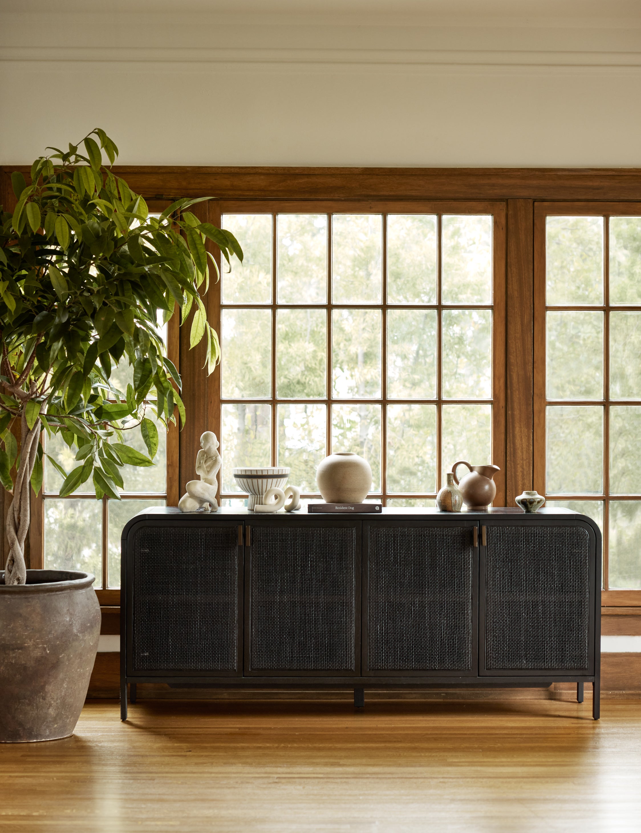 Stylish Brooke Sideboard - Modern Wood Buffet Cabinet with Storage for Dining Room & Living Room - Perfect for Home Decor & Organization