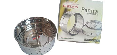 Premium Stainless Steel Paneer Maker & Strainer - Indian Cheese Press Mold for Homemade Paneer, Tofu & Cheese Making - Perfect for Indian Cooking, Vegan Recipes & DIY Dairy Products