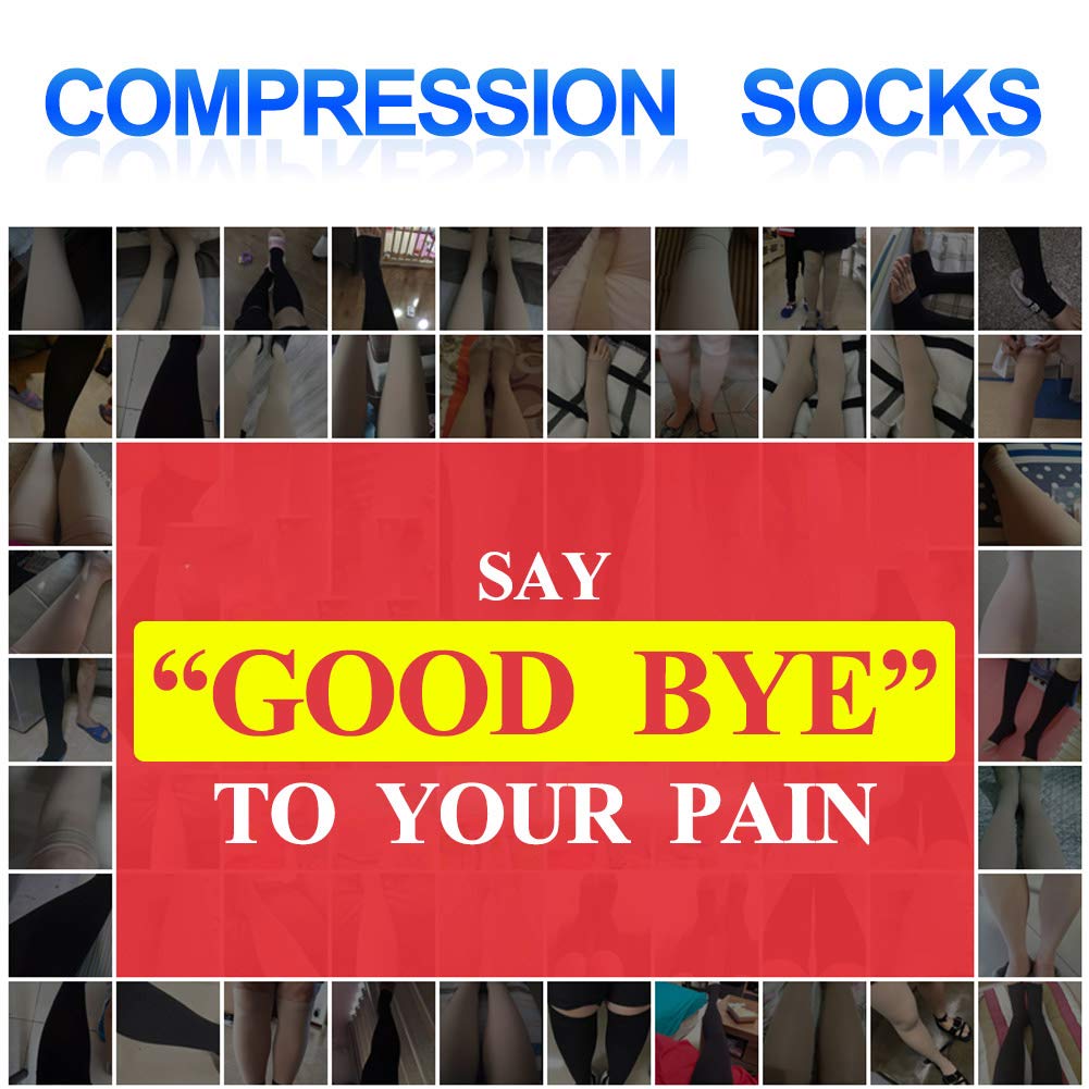 40-50mmHg Medical Compression Stockings for Women - Graduated Support Socks for Varicose Veins, Circulation & Post-Surgery Recovery | Perfect for Nurses, Travel & Daily Wear