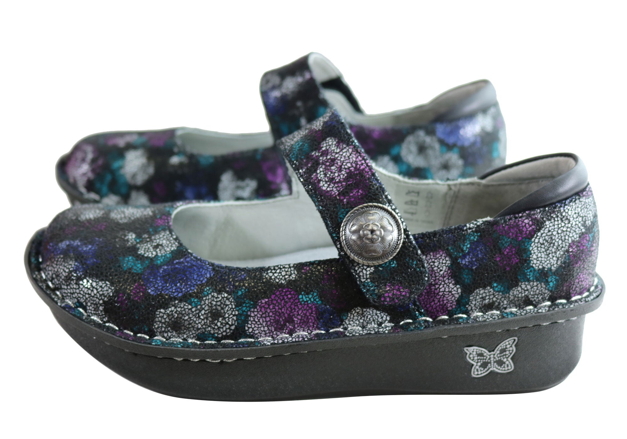 Alegria Paloma Women's Comfortable Stylish Leather Mary Jane Shoes - Perfect for Work, Nursing & Everyday Wear