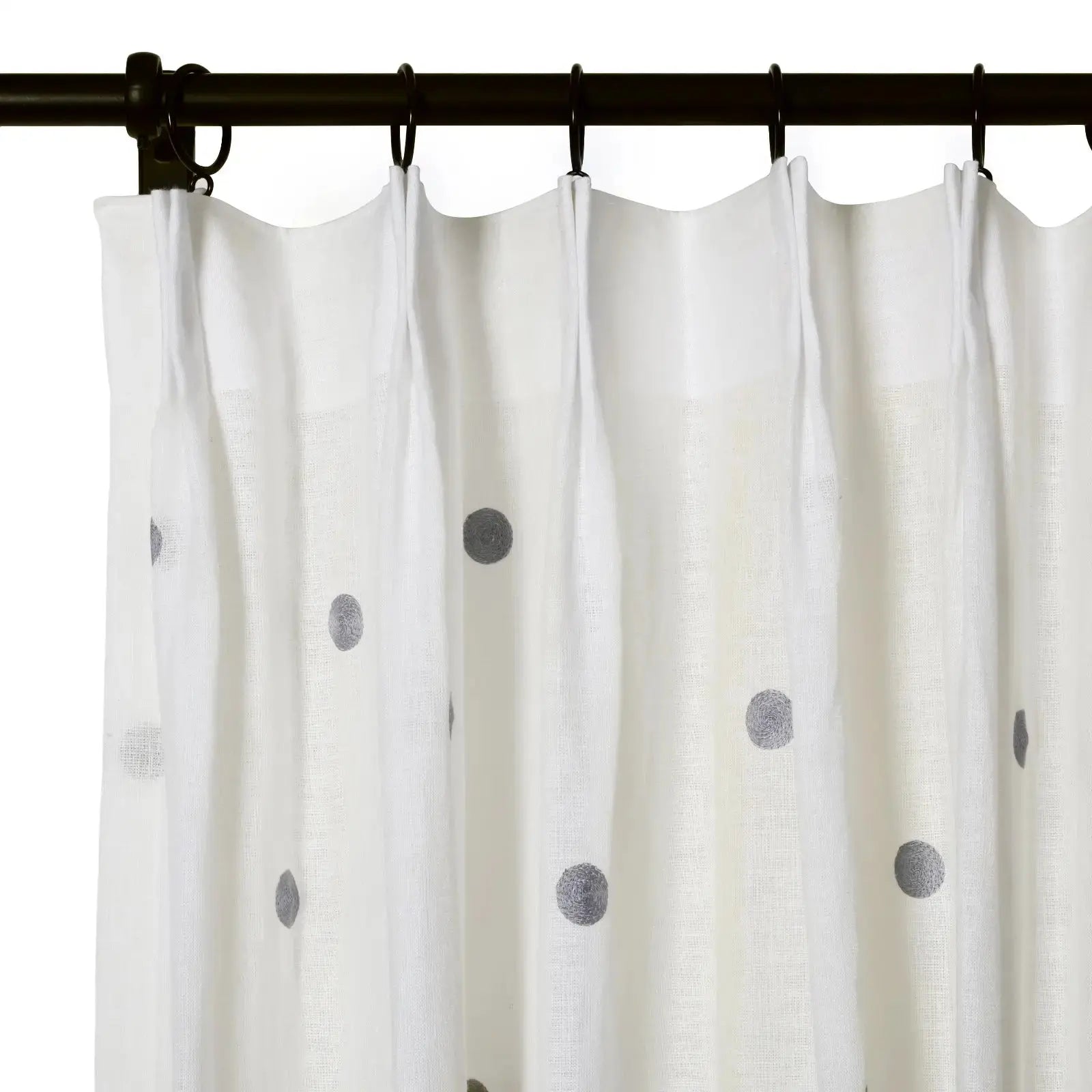 Custom Pleated Cafe Curtains for Kitchen & Dining Room - Elegant Window Treatments for Coffee Shops, Restaurants and Home Decor