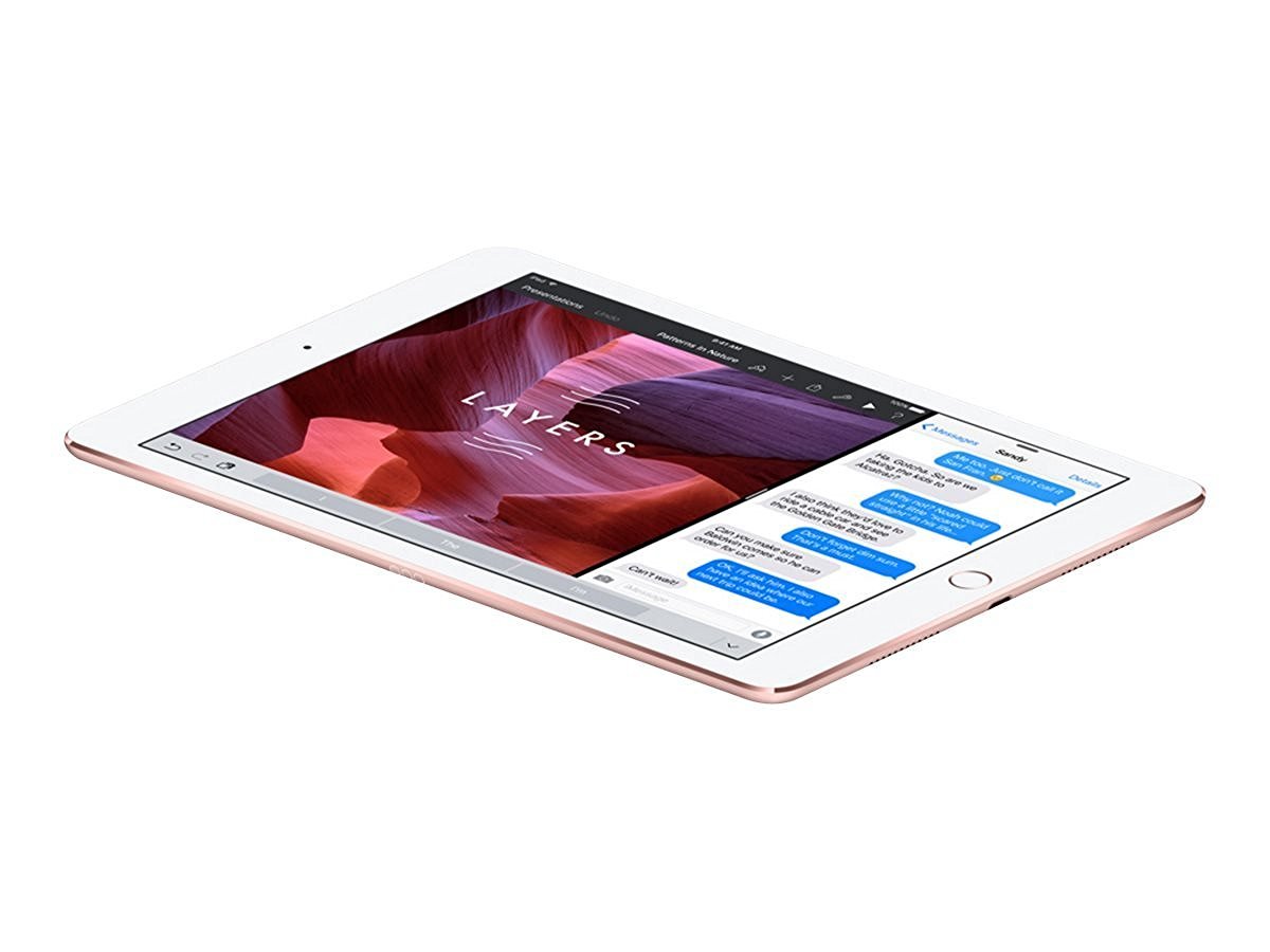 Refurbished Apple iPad Pro 9.7-inch 128GB Wi-Fi (2016 Model) - Rose Gold | Premium Renewed Tablet for Work, Study & Entertainment